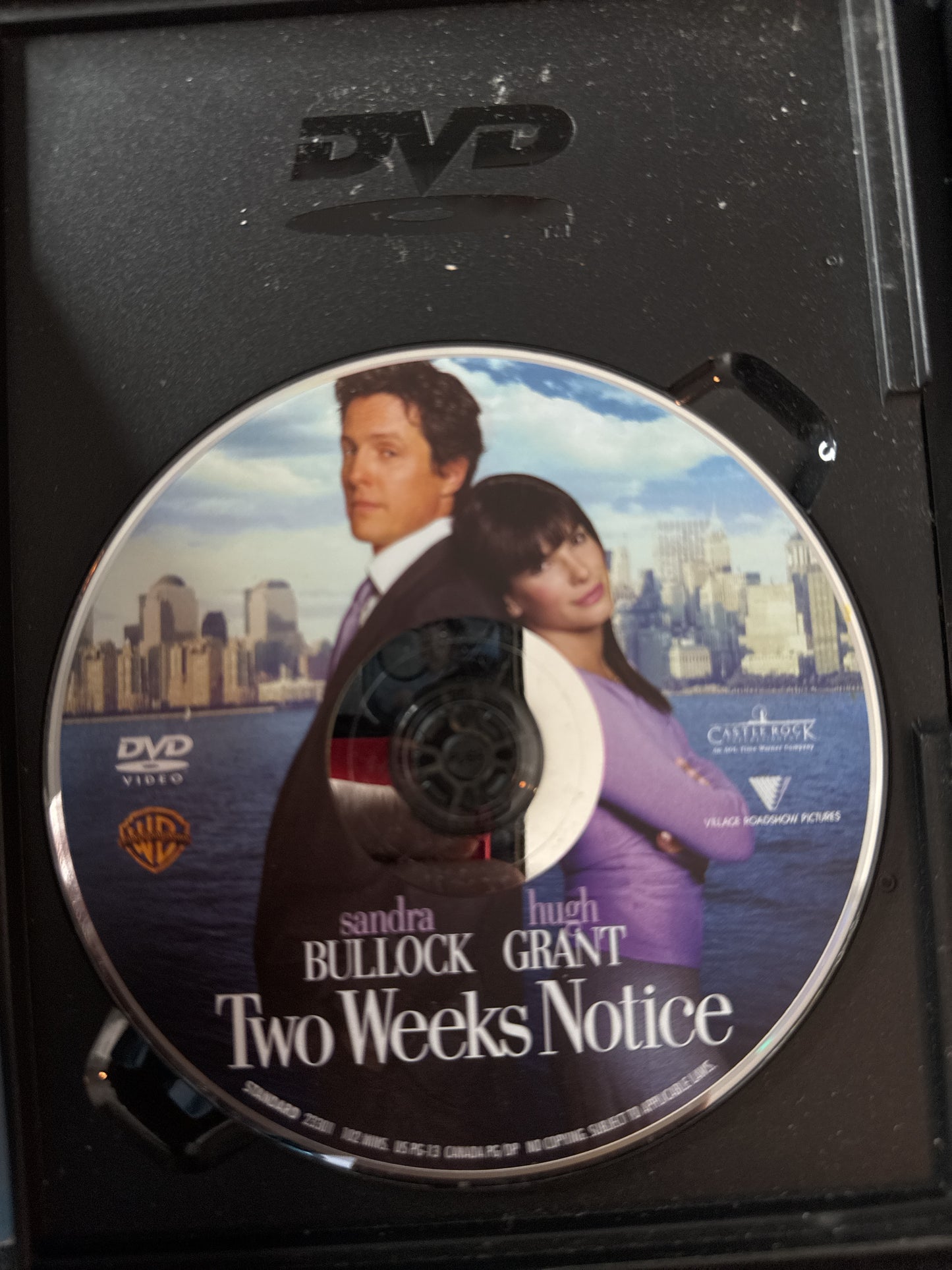 Two Weeks Notice DVD