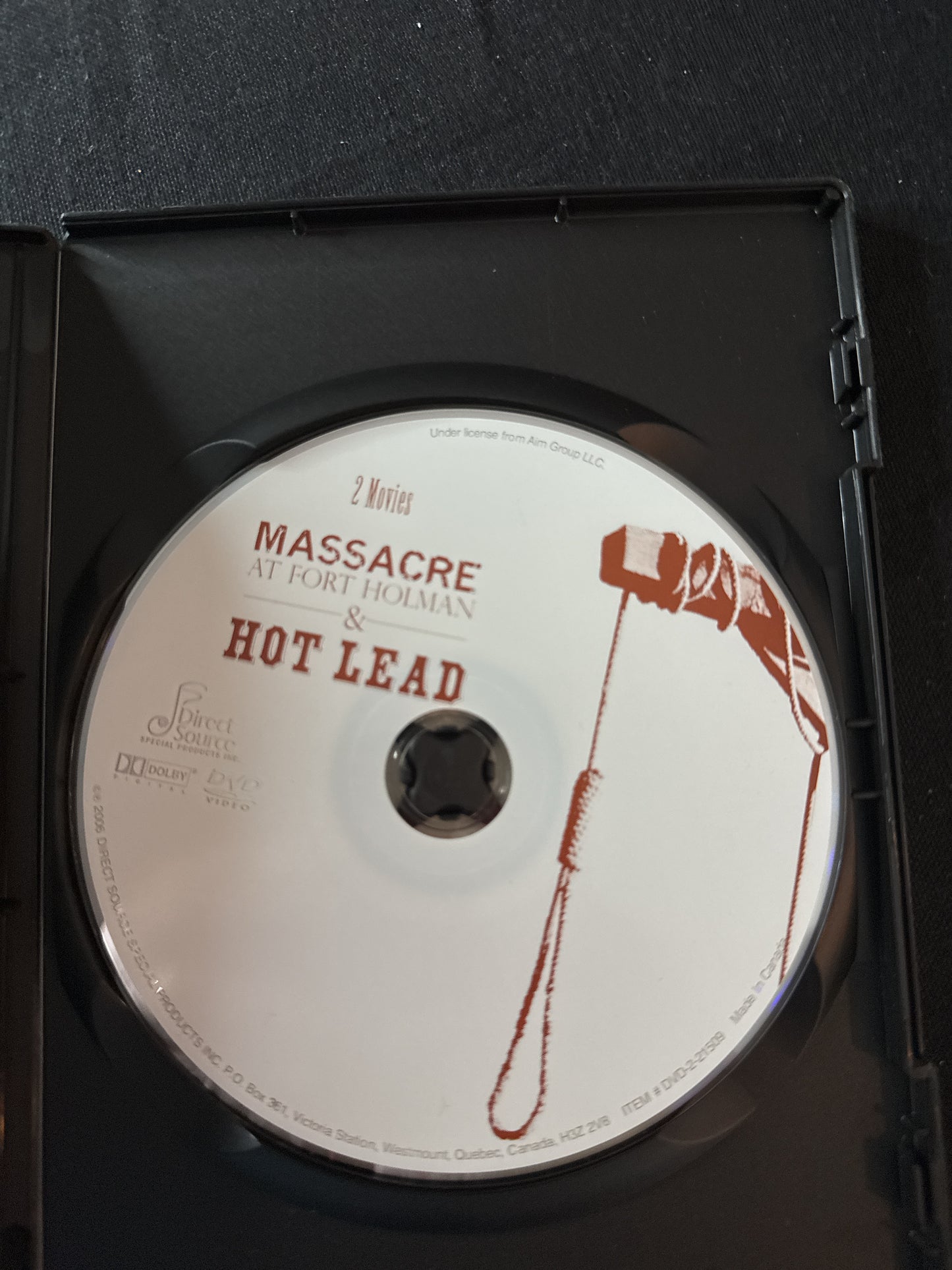 Western Justice 4 Movies, Massacre, My Name is Nobody, Hot Lead, Cain's Cutthroats DVDs