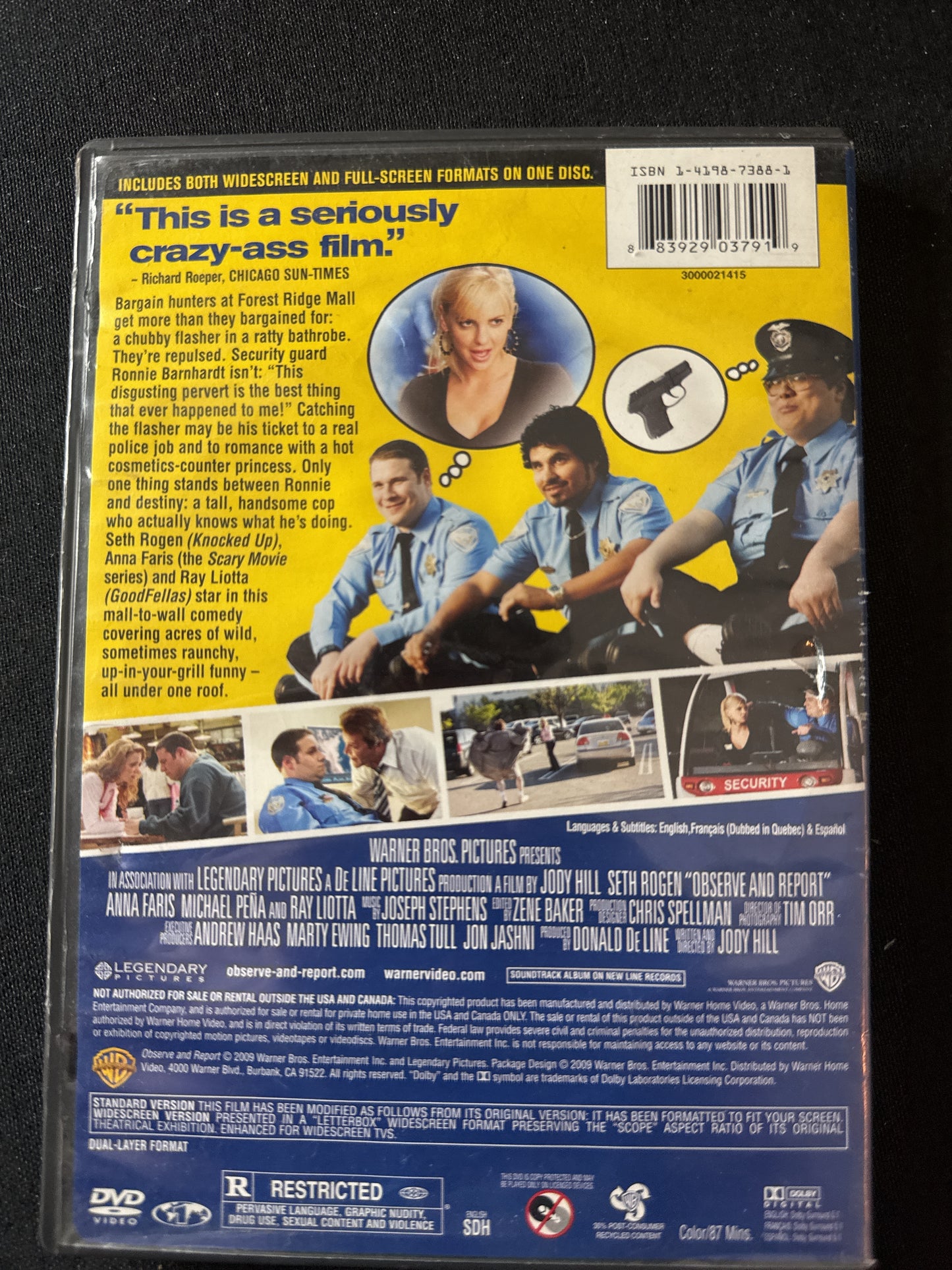 Observe and Report DVD