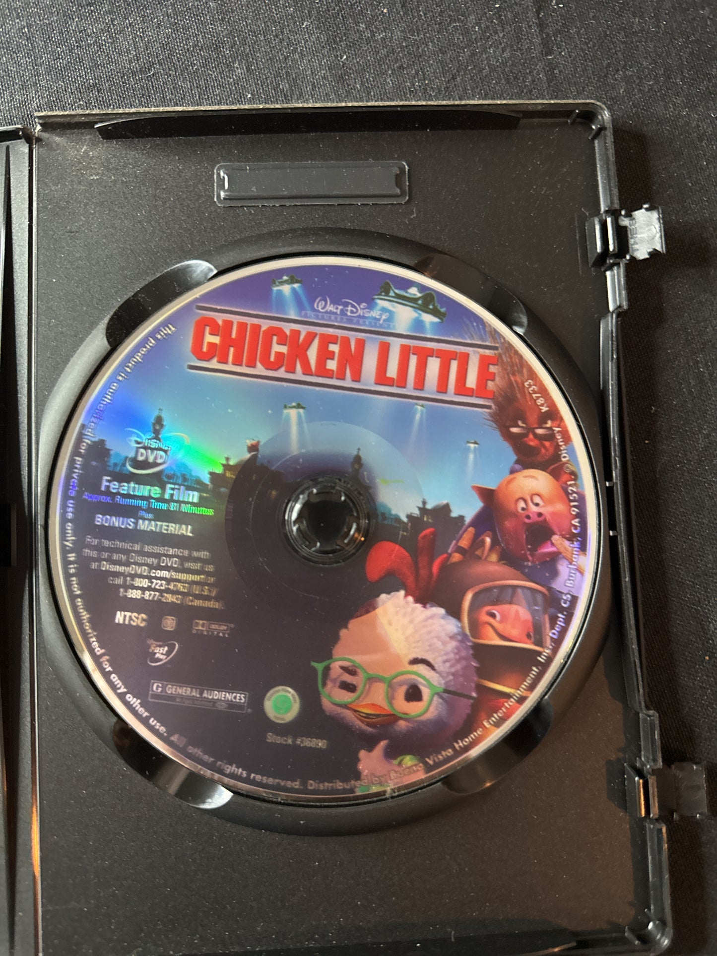 Walt Disney Chicken Little DVD