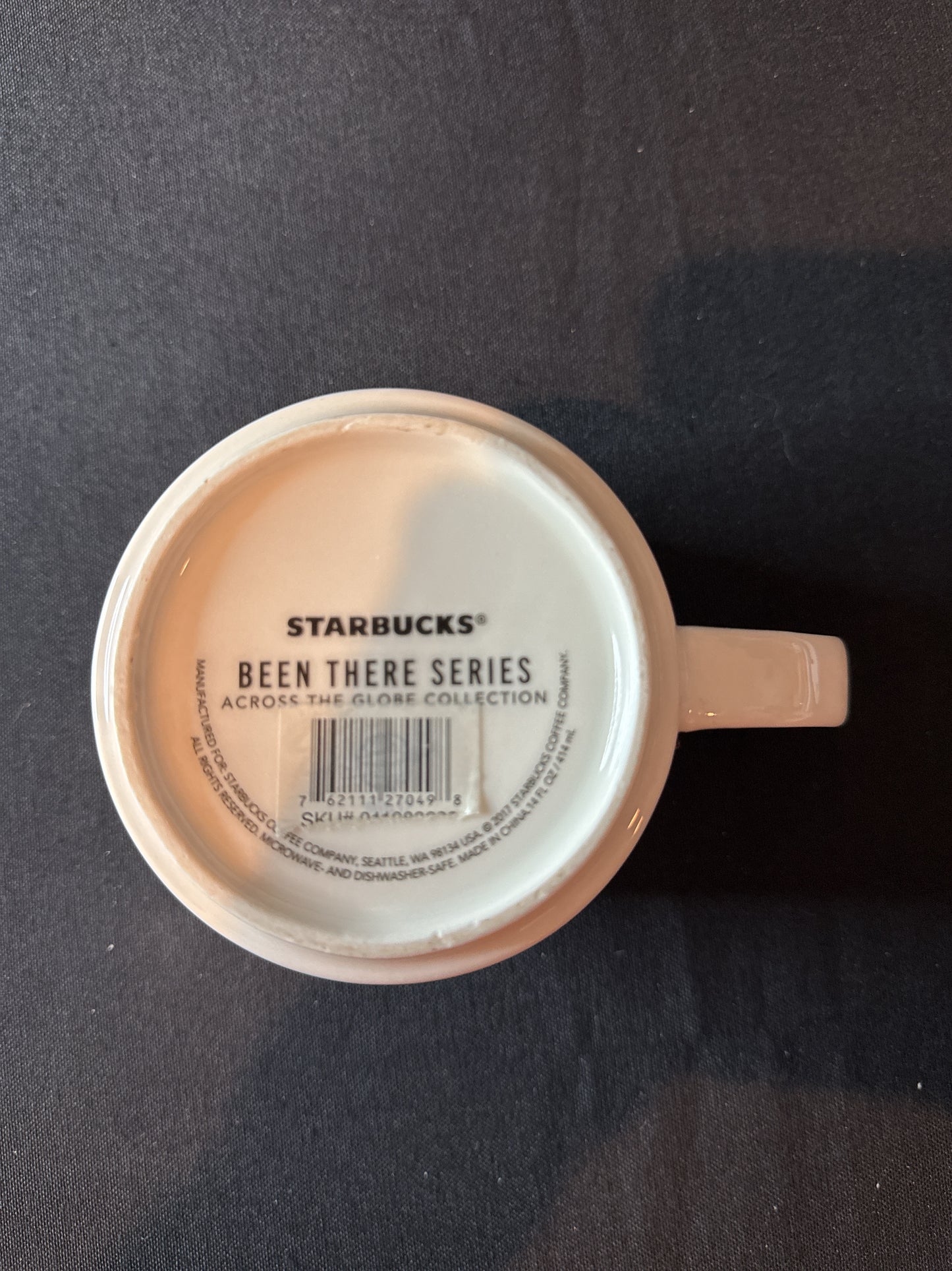 Starbucks Been There Series New York Knickerbocker State Red Interior 14oz 3.5" Tall