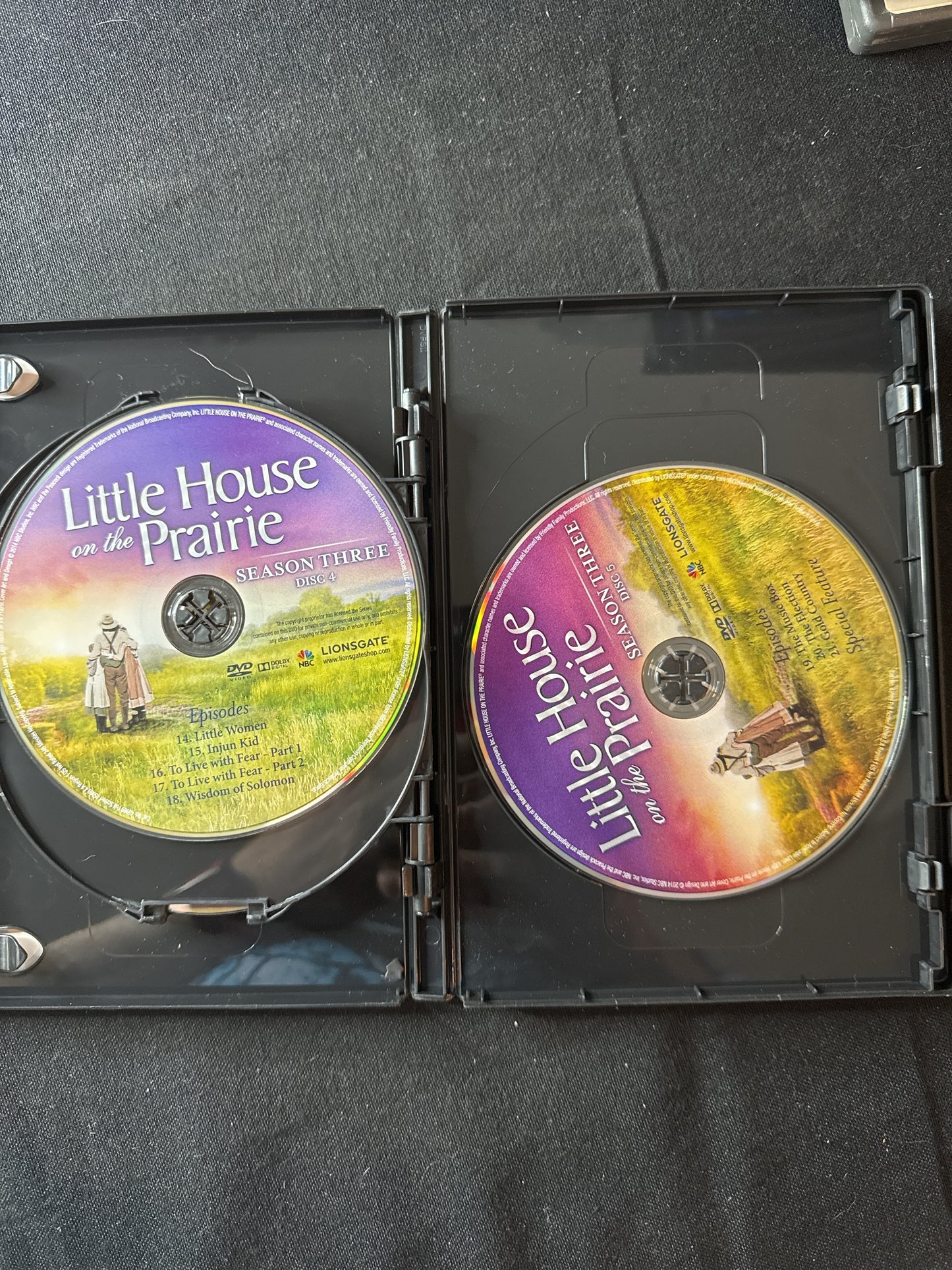 Little House on the Prairie Season Three 5 DVD Set