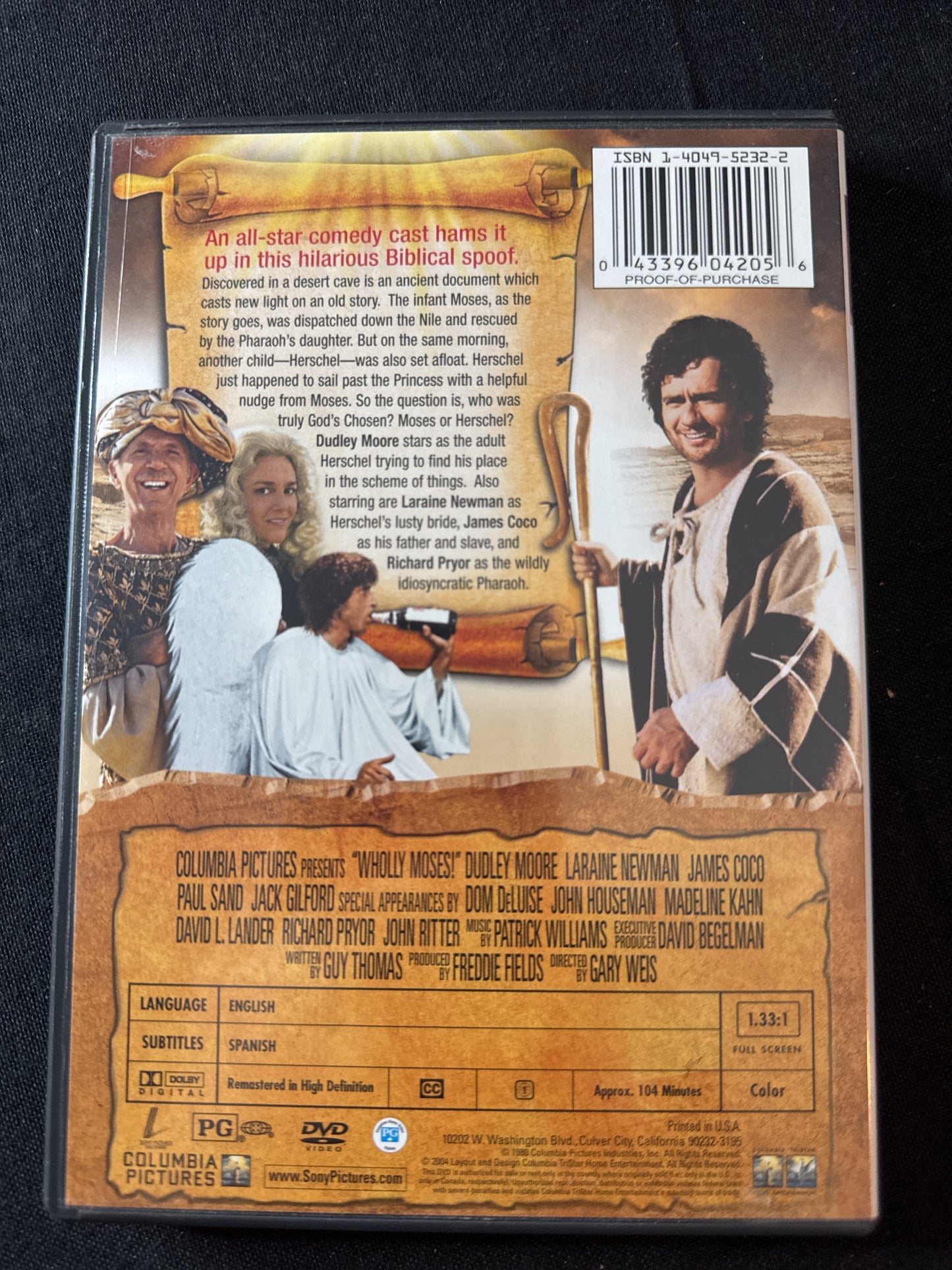 Wholly Moses! DVD