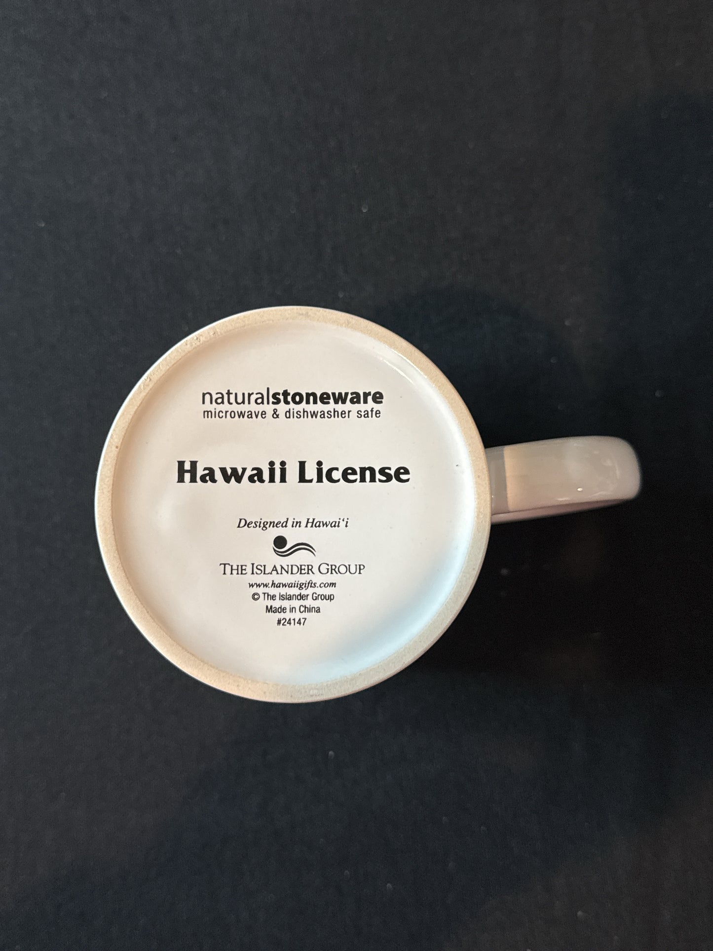 Hawaii License Plate Coffee Cup Mug 3.75" Tall New In Box