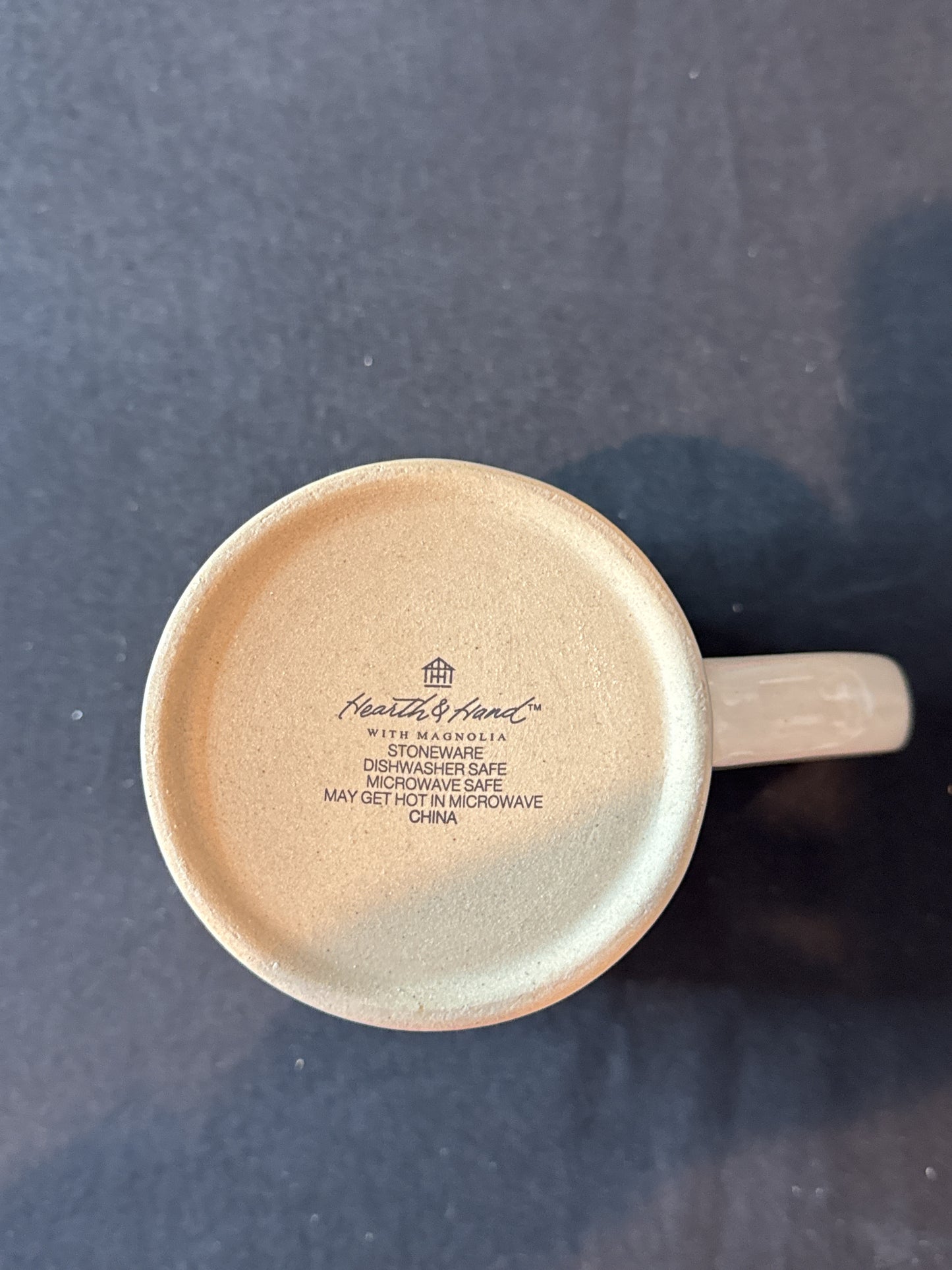 Hearth & Hand Magnolia LOVE Coffee Mug Cup Red Heart Inside Bottom Joanna Gaines New