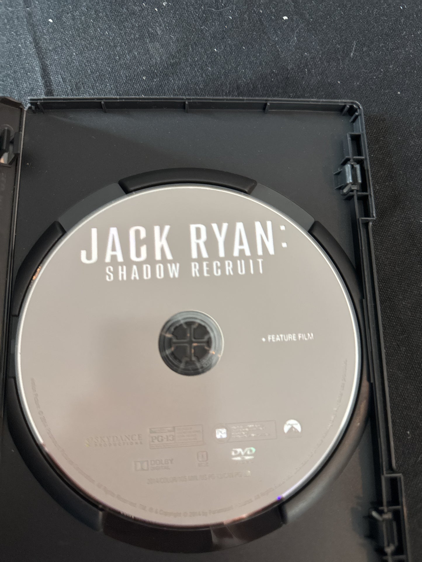 Tom Clancy Jack Ryan Shadow Recruit DVD
