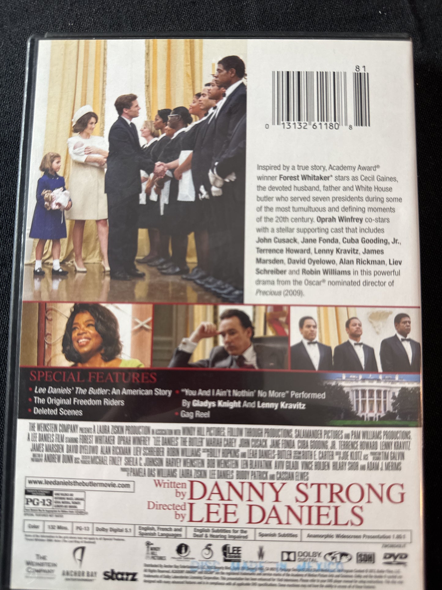 Lee Daniel's The Butler w/ Bonus DVD Mandela Long Walk to Freedom DVDs