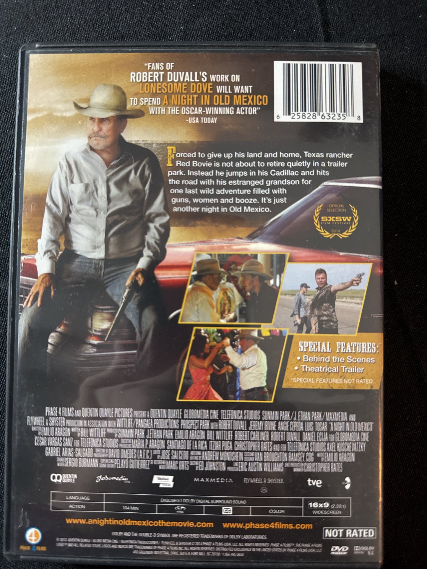 A Night In Old Mexico DVD