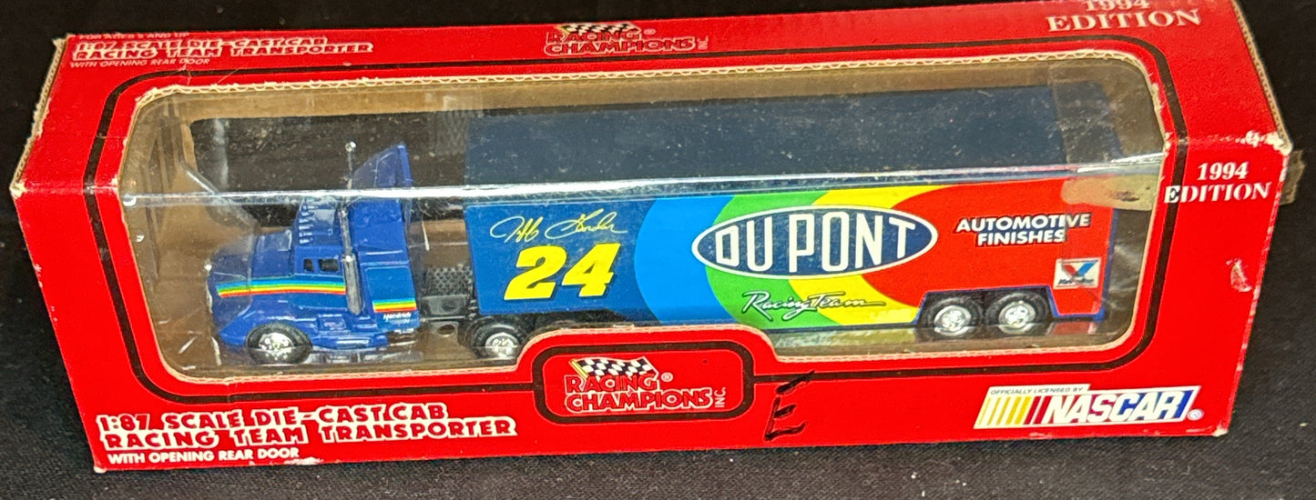Racing Champions 1:87 Jeff Gordon #24 1994 Dupont Transporter NIB