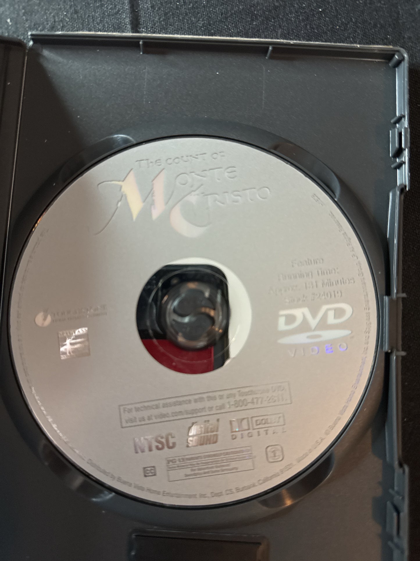 The Count of Monte Cristo DVD