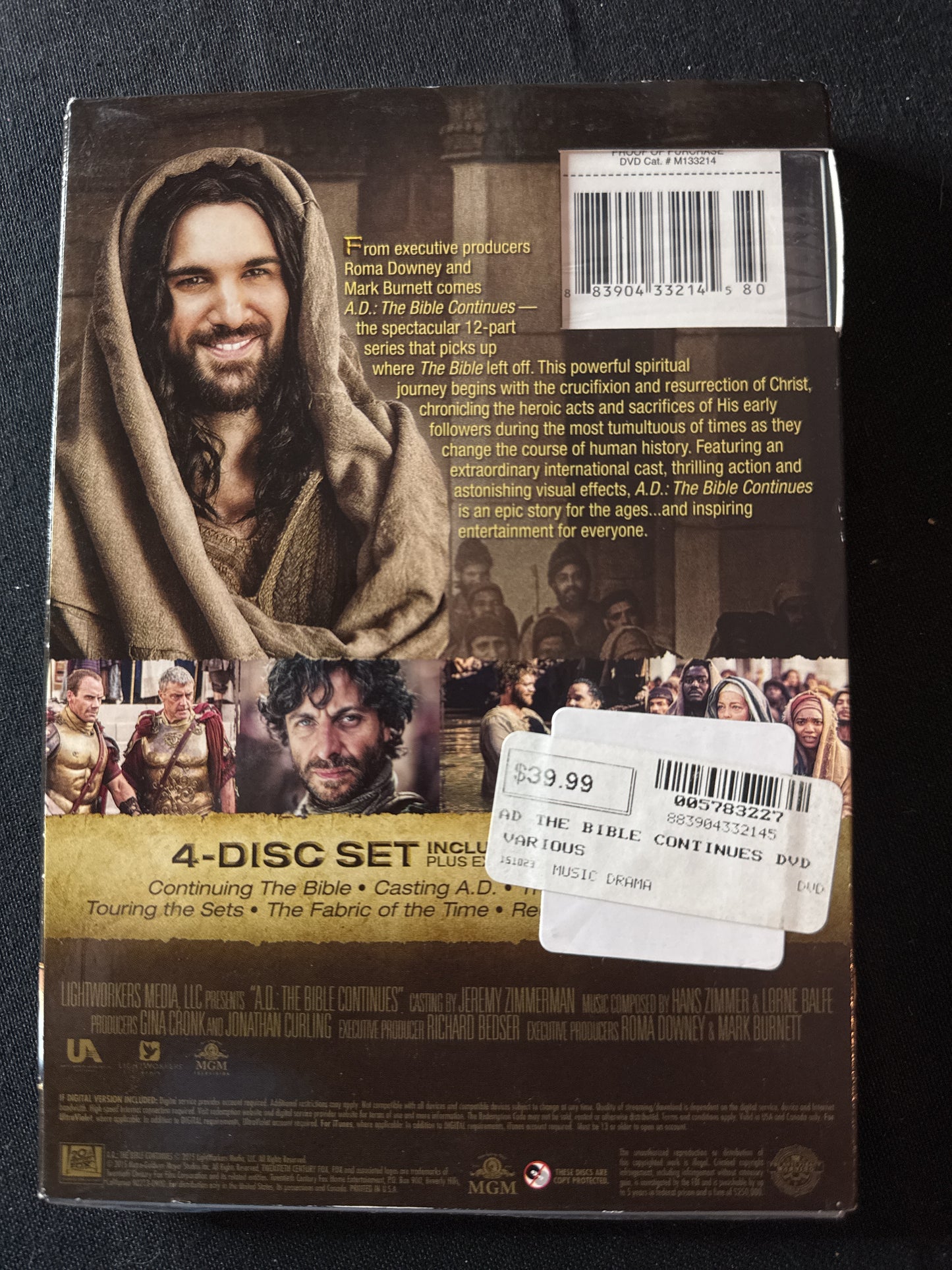 A.D. The Bible Continues DVD