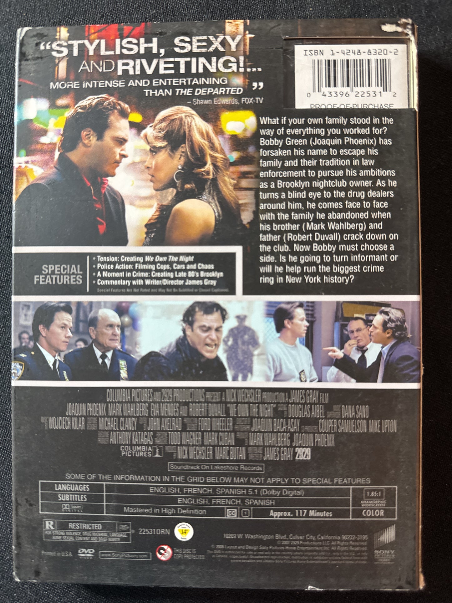 We Own The Night DVD