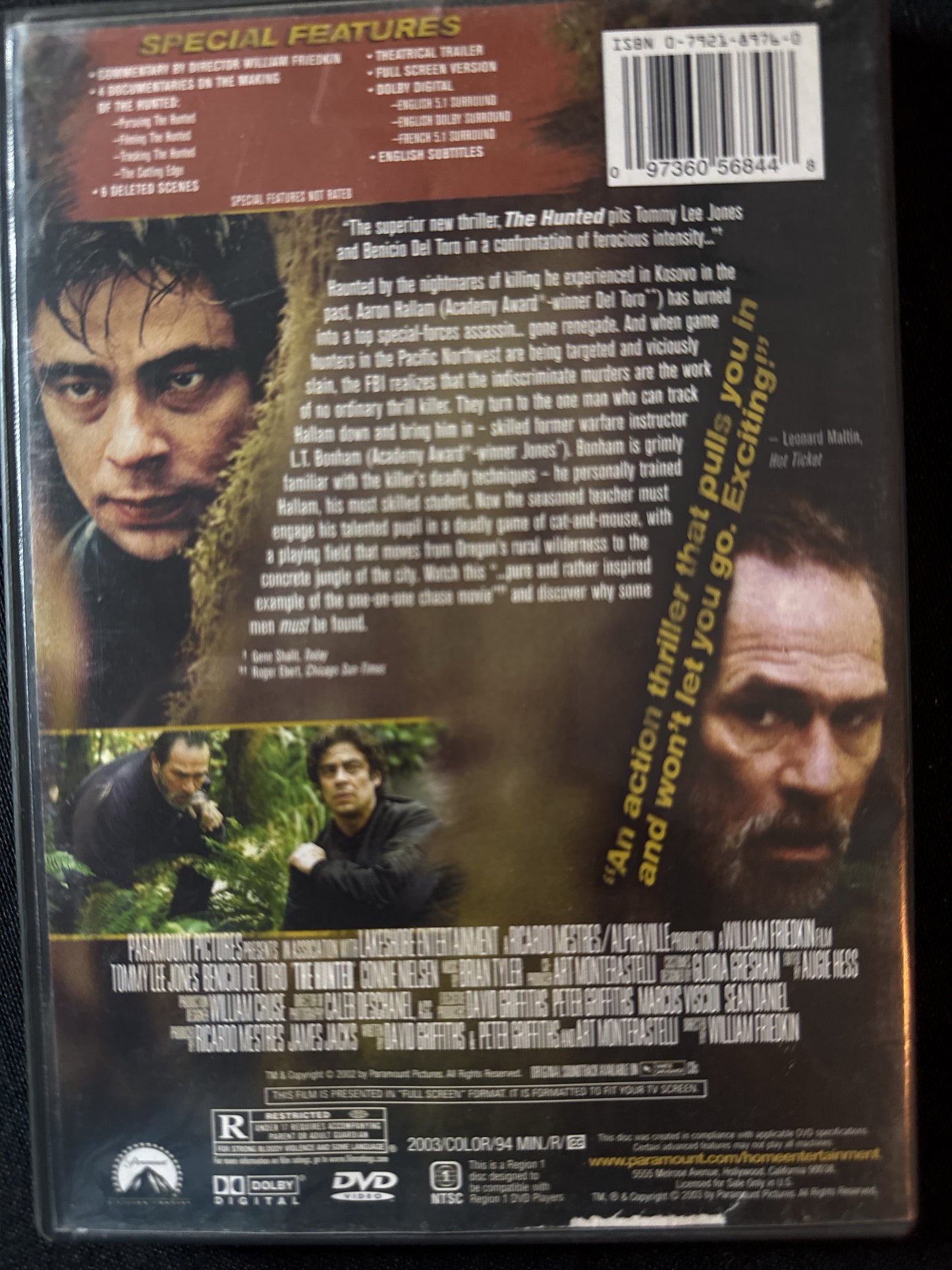 The Hunted DVD