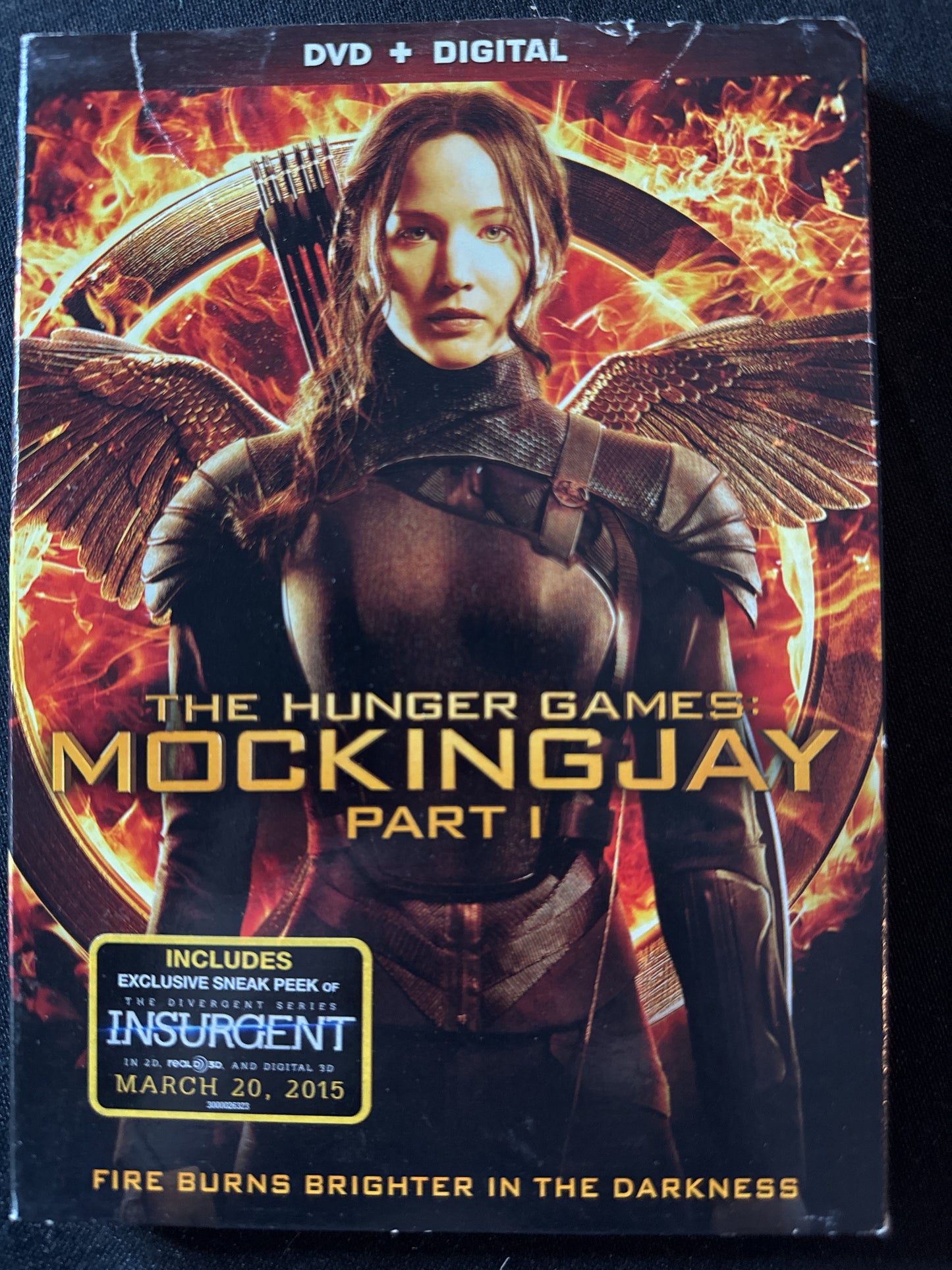 The Hunger Games Mockingjay Part 1 DVD