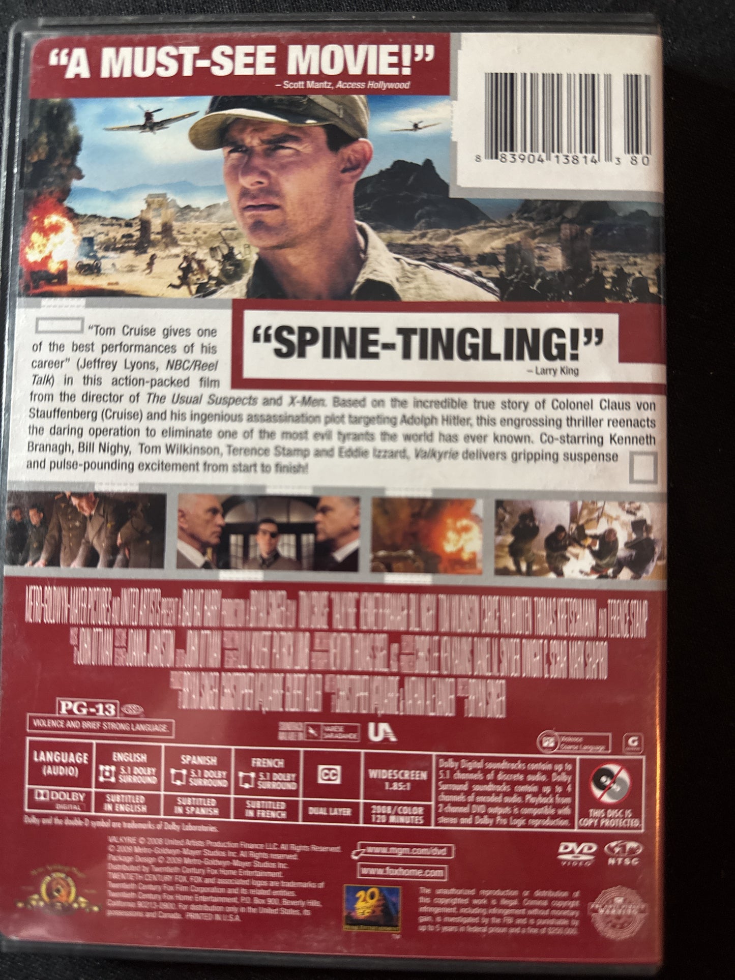 Valkyrie DVD