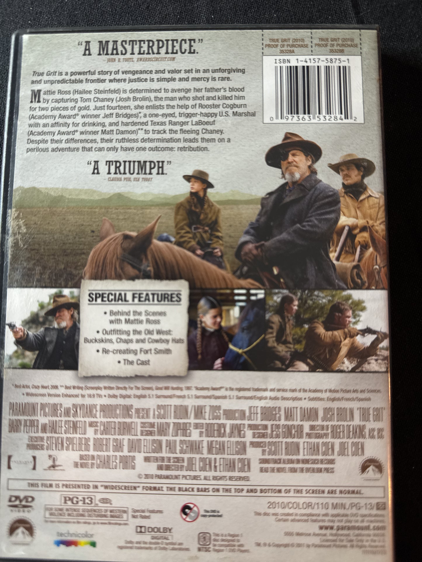 True Grit DVD