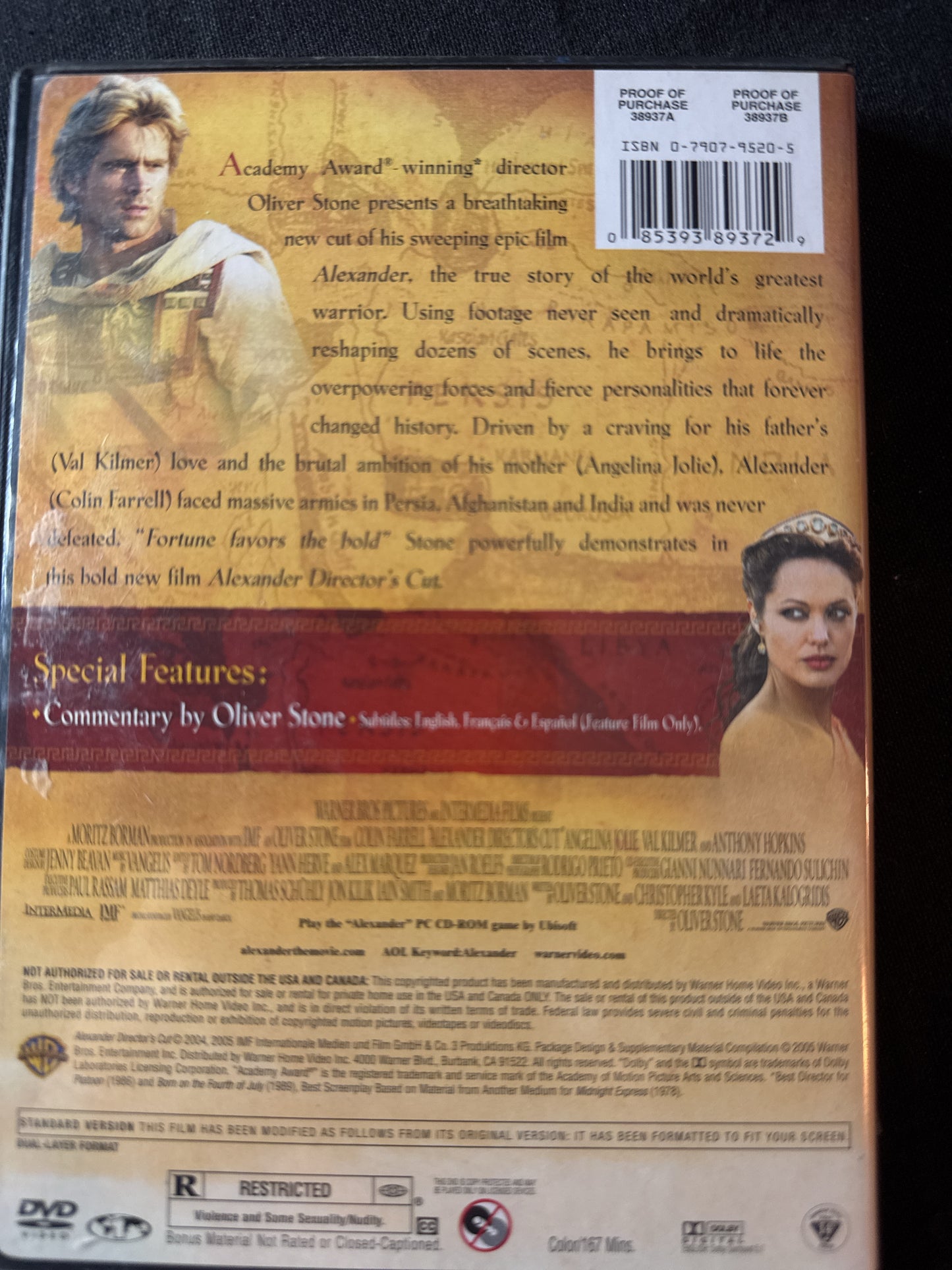 Alexander Director's Cut DVD