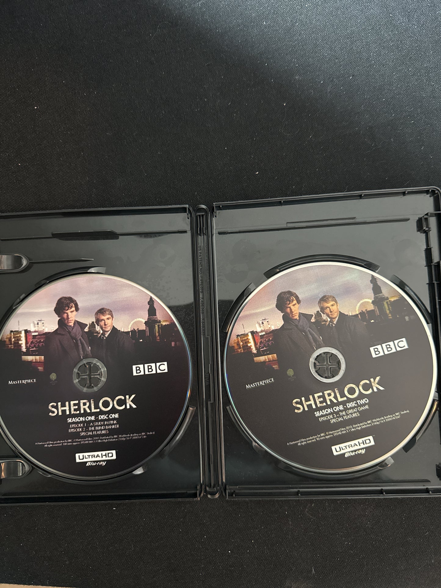 Sherlock DVD Season One 2 DVDs