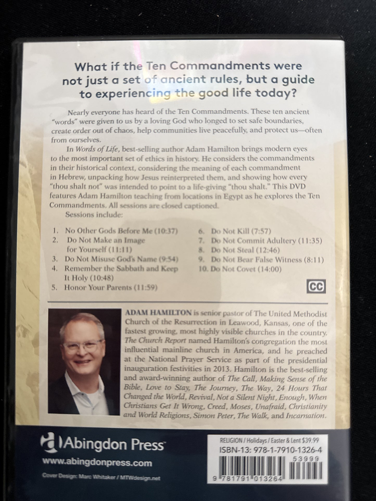 Words of Life Adam Hamilton DVD