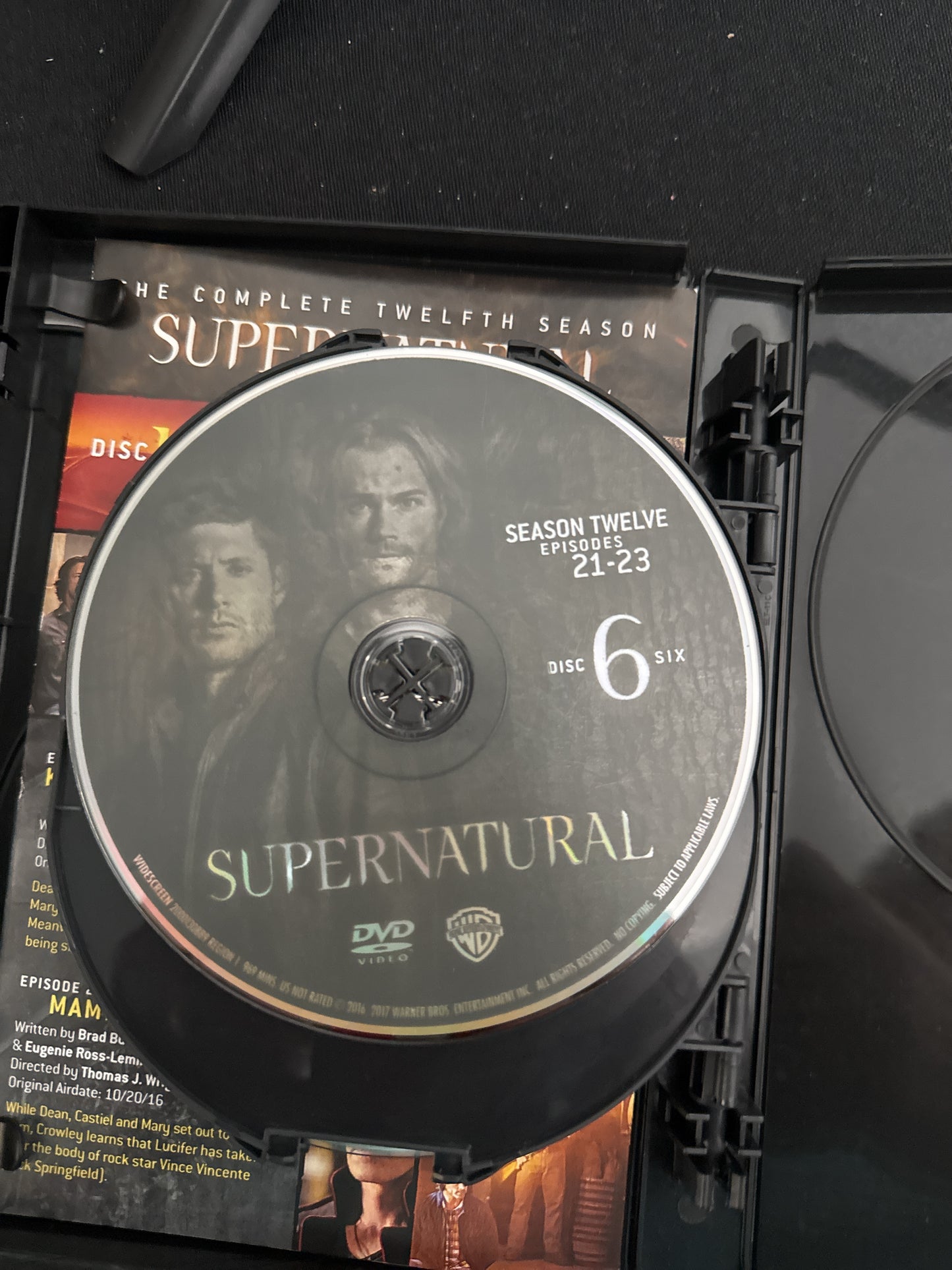 Supernatural Series Complete 12th Season 6 DVD Set