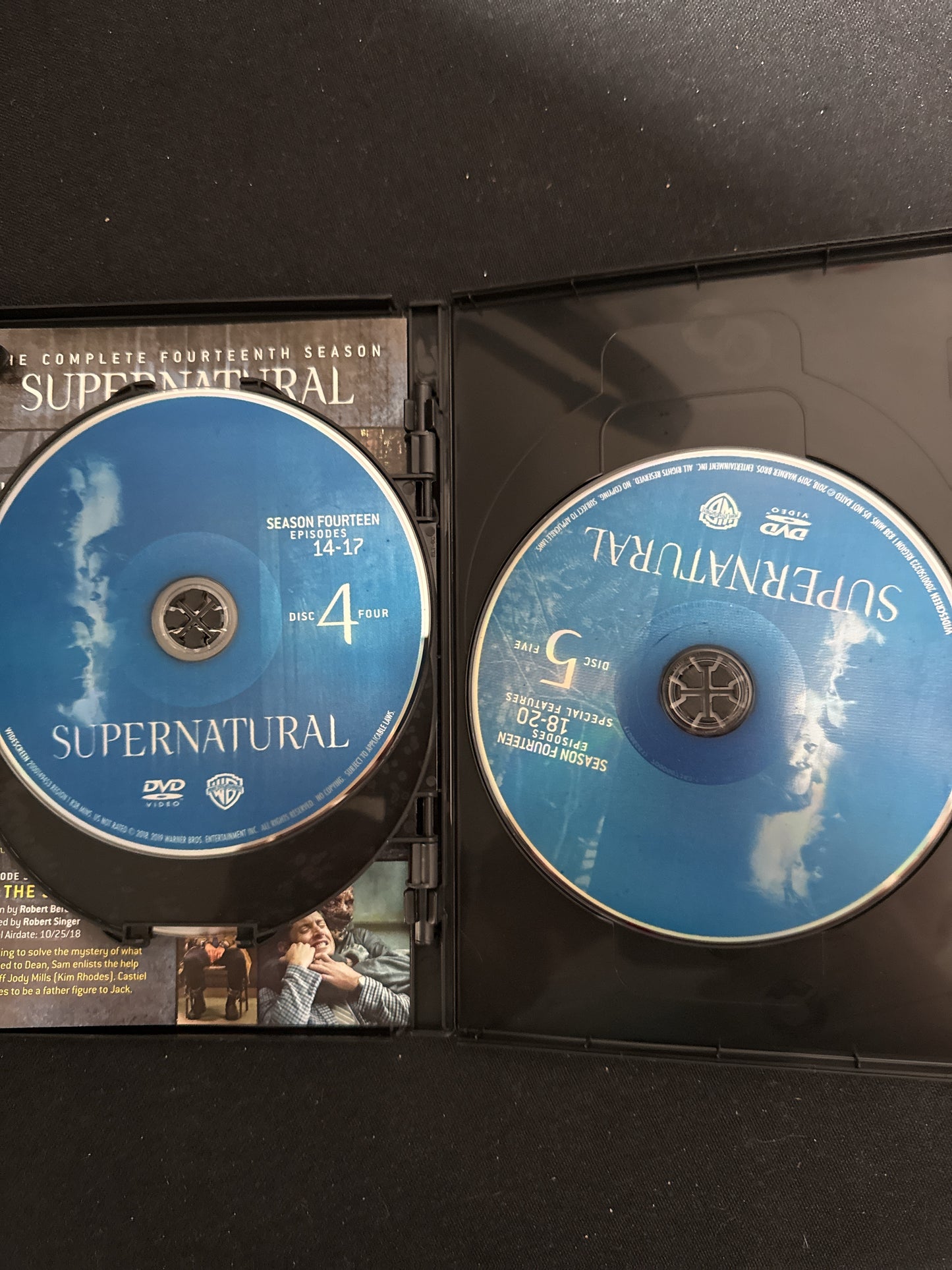 Supernatural Series Complete 14th Season 5 DVD Set
