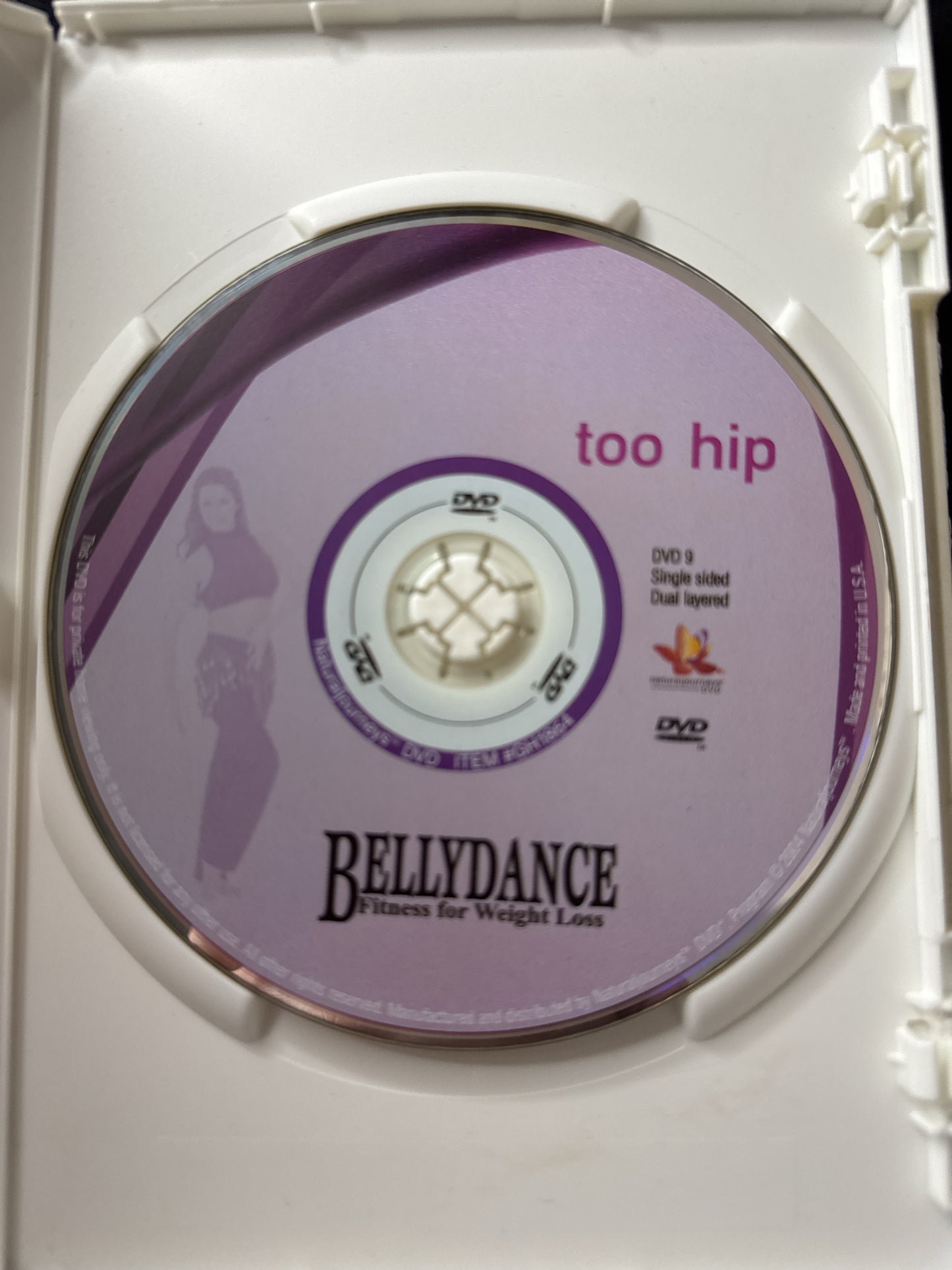 BellyDance Fitness for Weight Loss Too Hip DVD