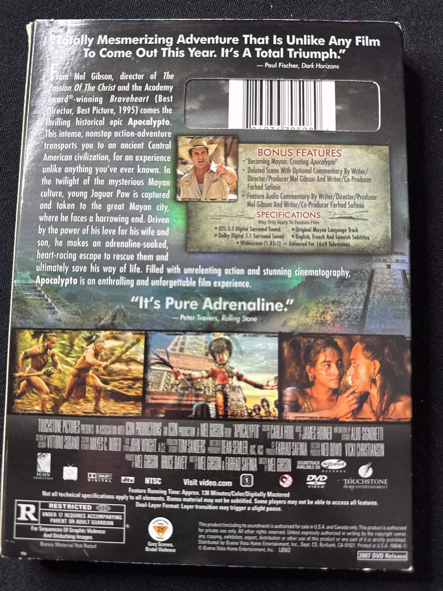 Apocalypto DVD