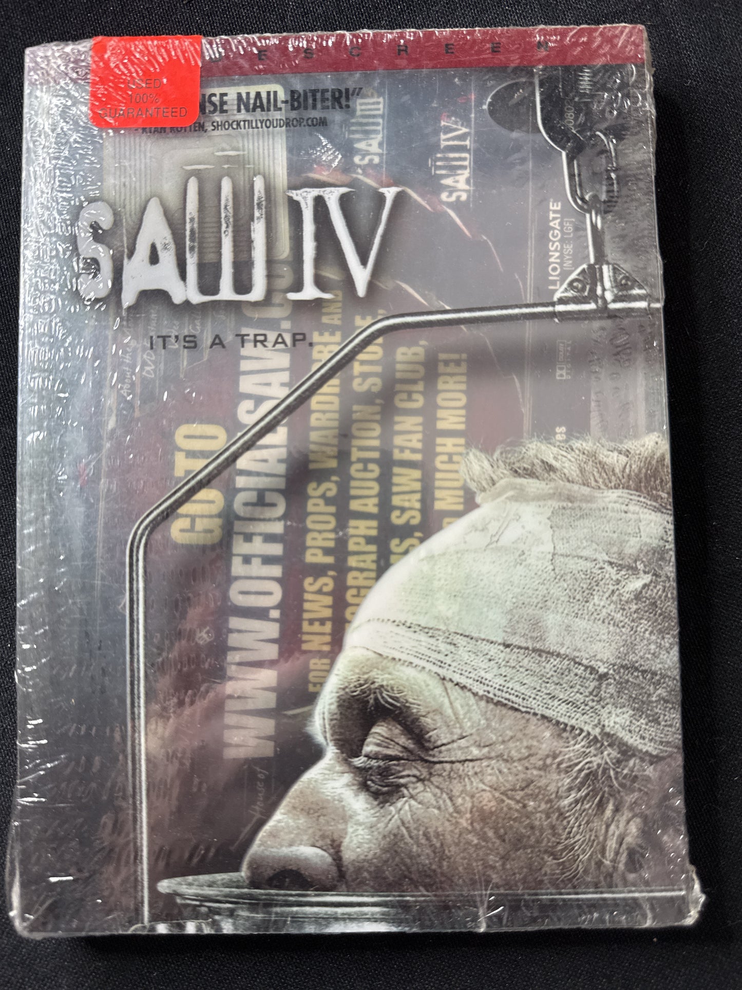 Saw IV DVD Sealed Used