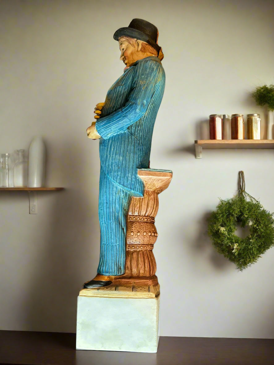 1974 Cyrus Noble Decanter The Gambler 5th in Series EMPTY