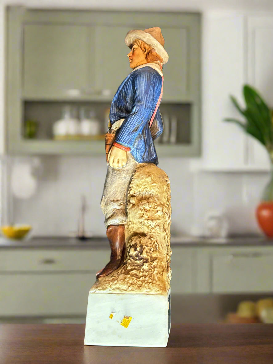 1970s McCormick Whiskey Decanter Billy the Kid 13.5" EMPTY