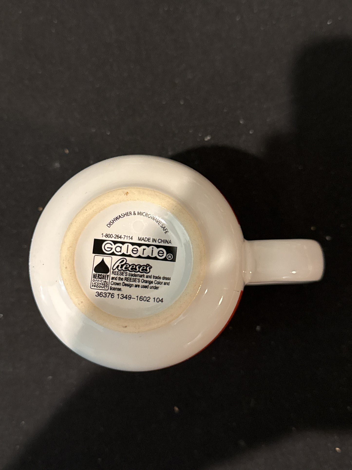 Original Reese's Pieces Coffee Cup Mug Galerie 3.5" Tall