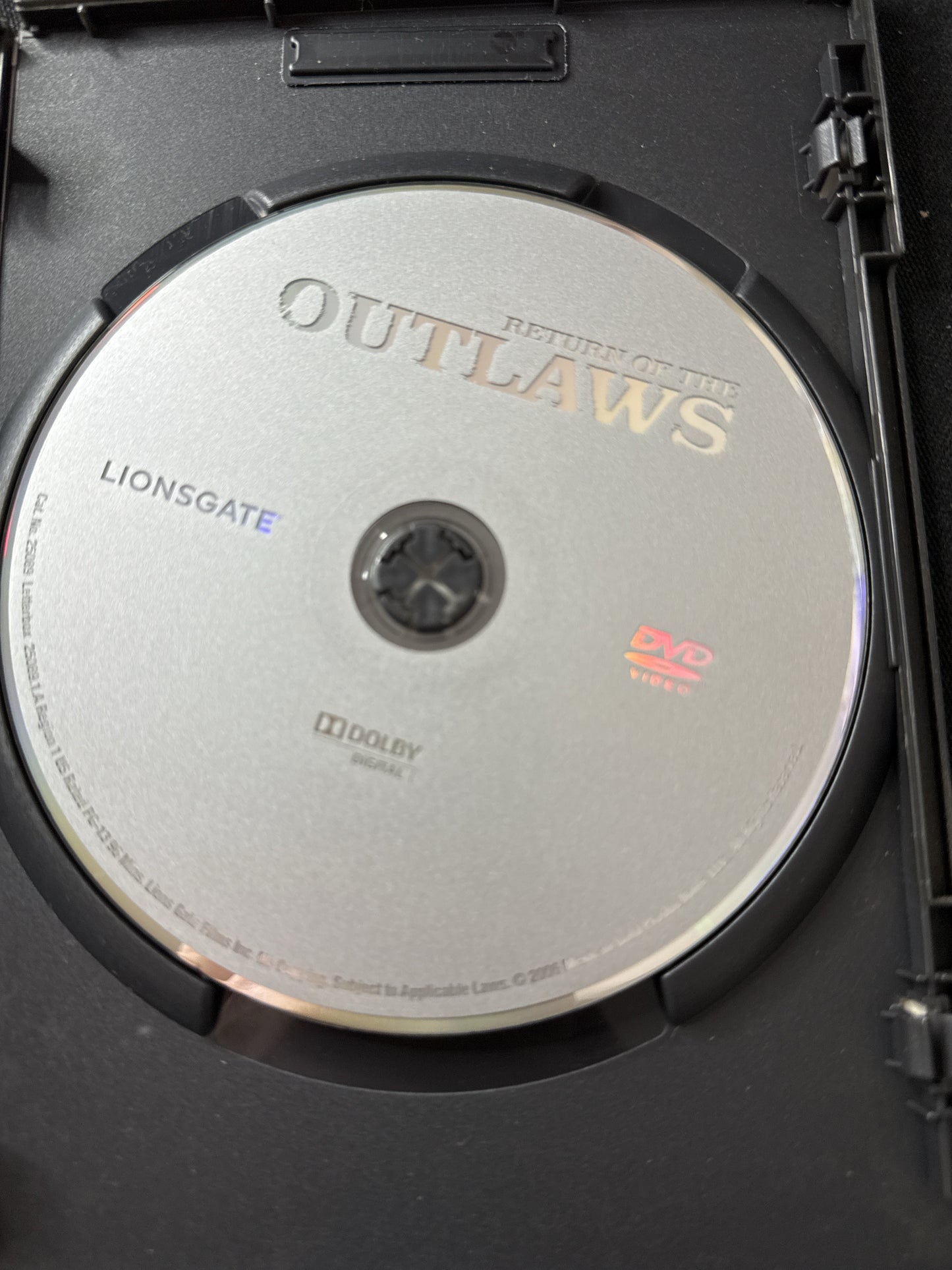 Return of the Outlaws DVD