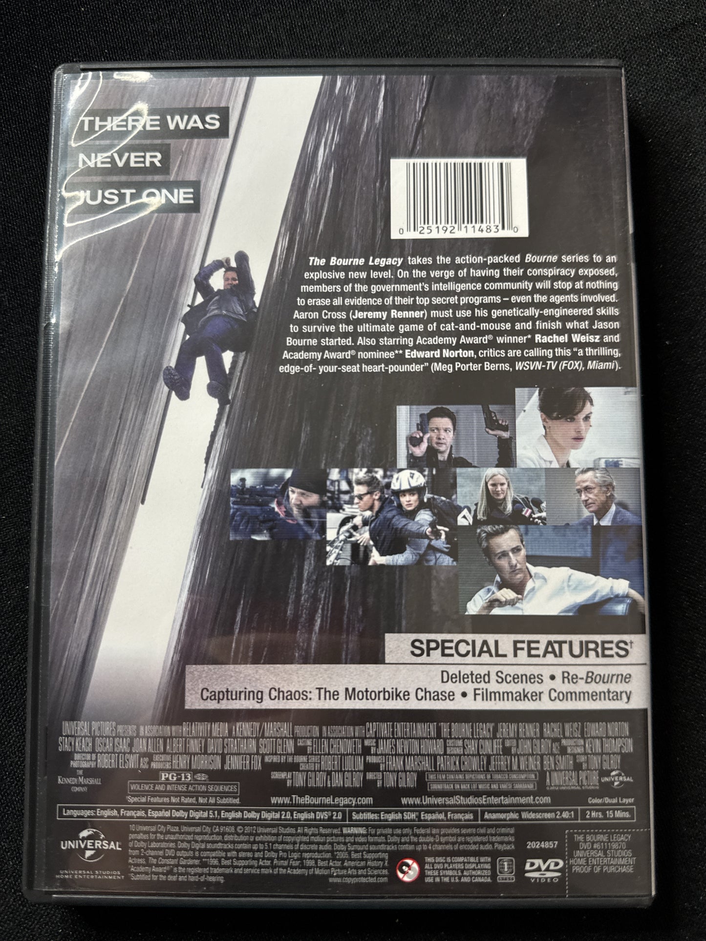 The Bourne Legacy DVD