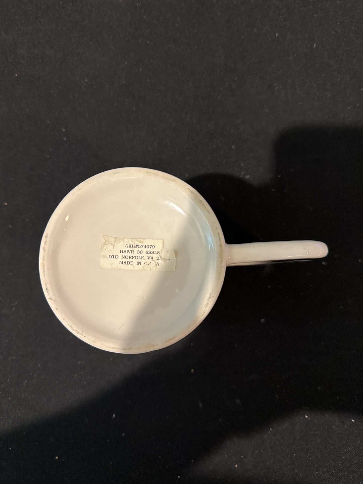 Vintage Holstein Cow Calf Farm Coffee Cup Mug w/ Cow Shaped Handle 4" Tall