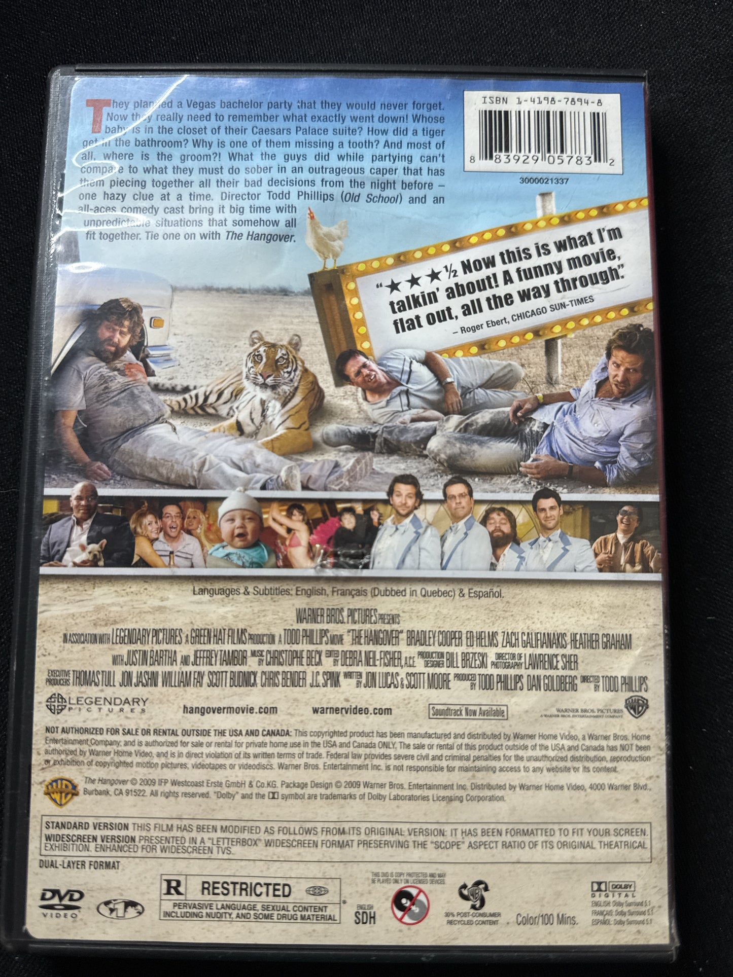 The Hangover DVD