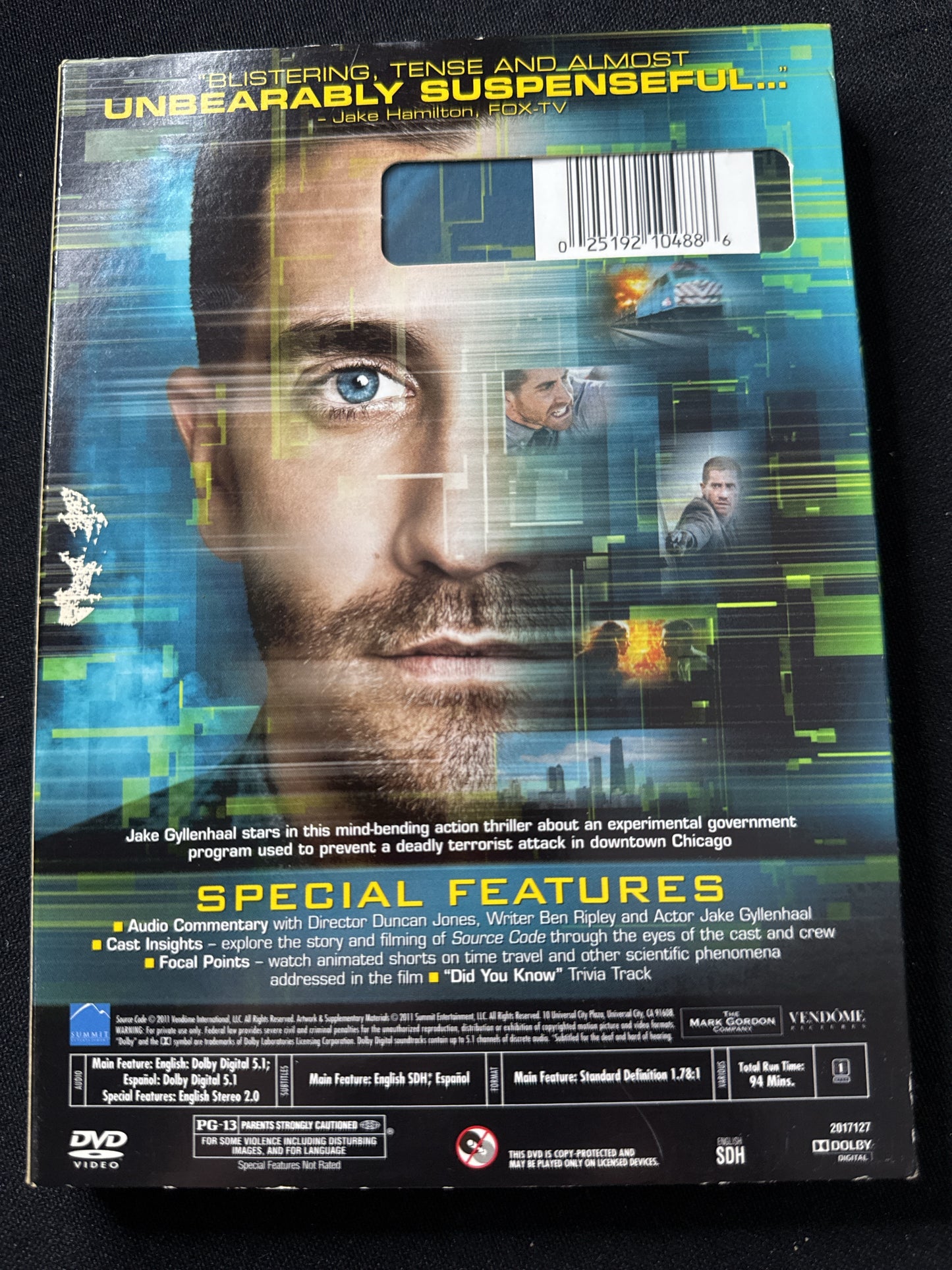 Source Code DVD