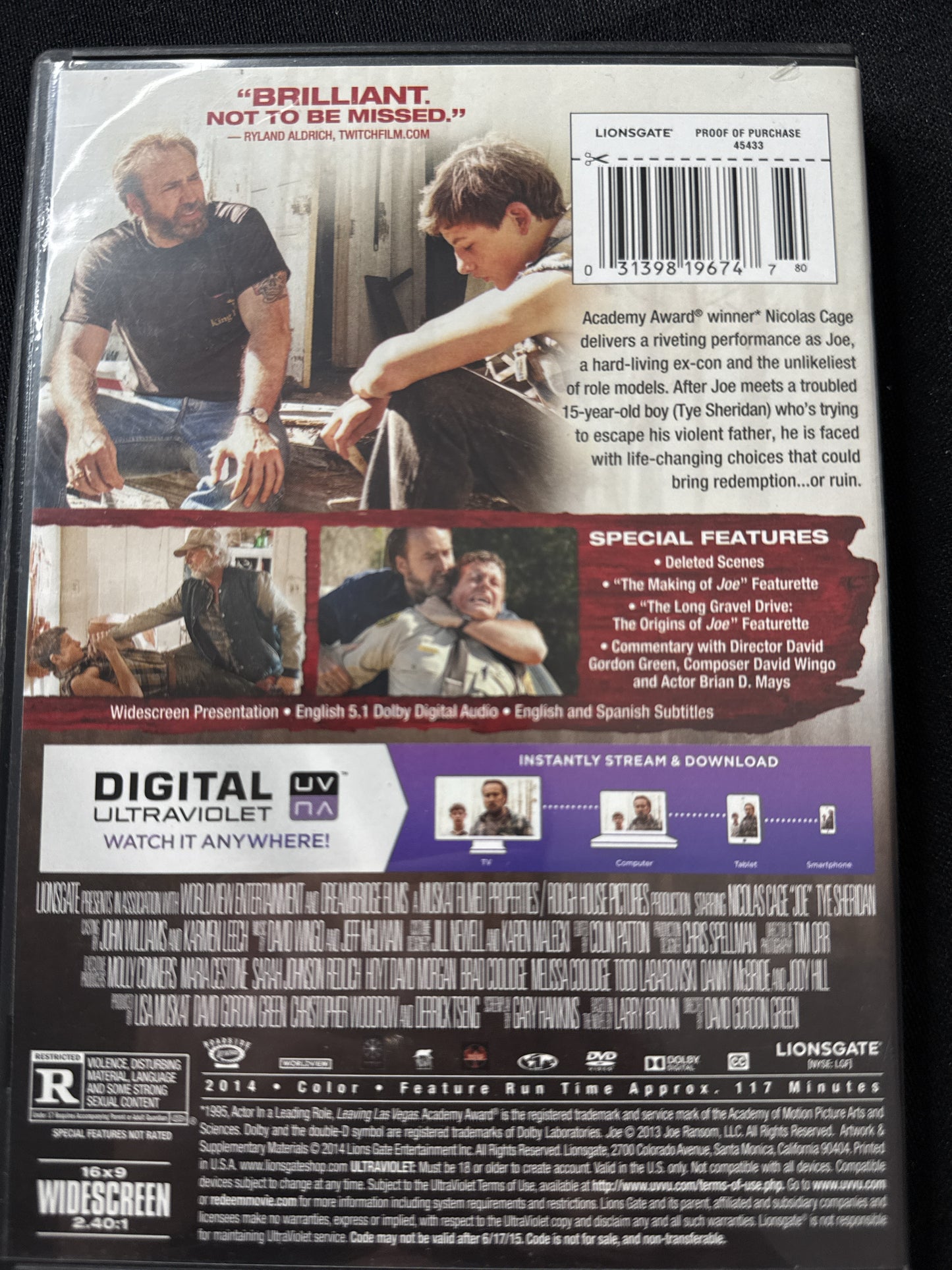 Joe DVD