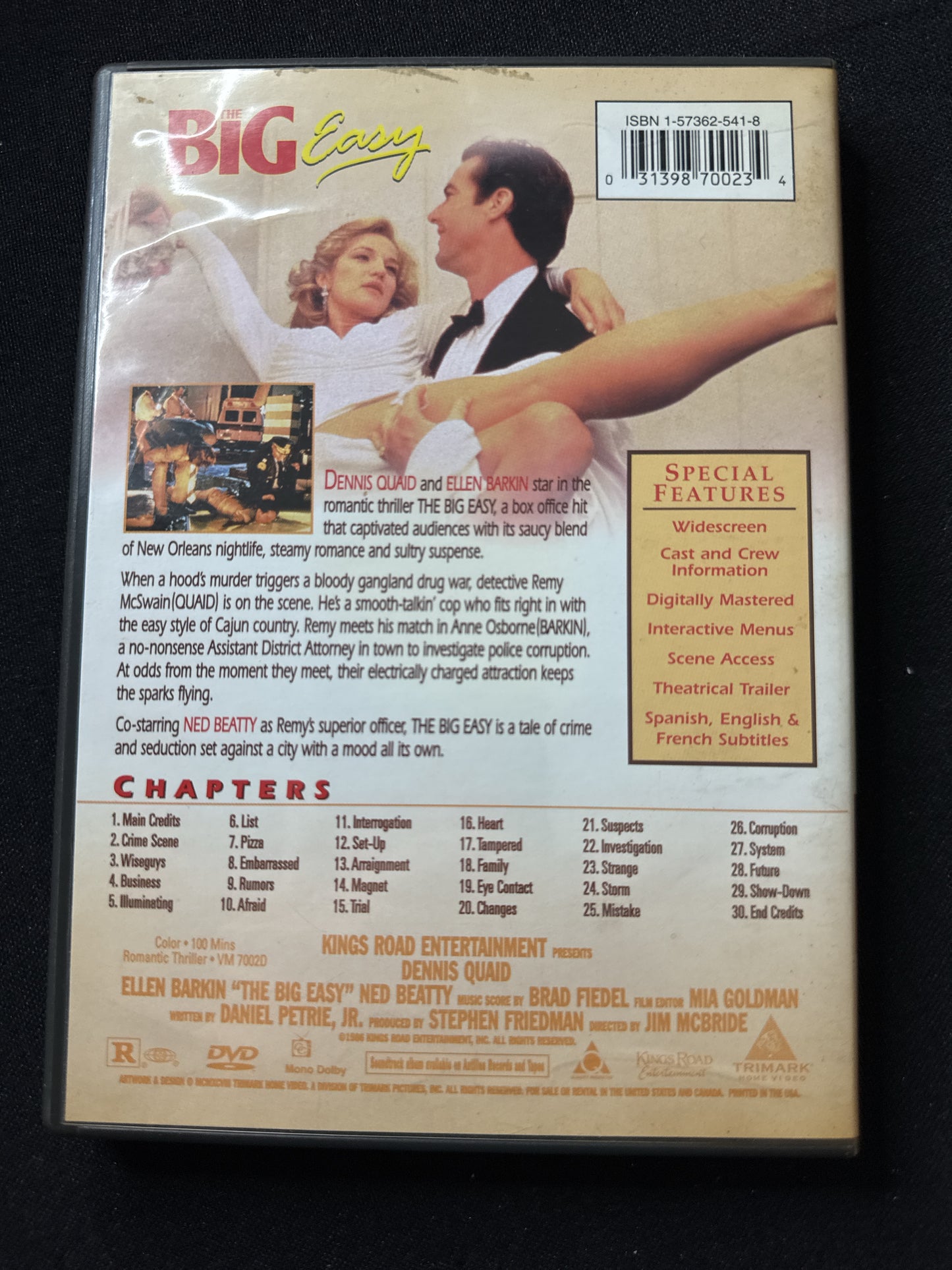 The Big Easy DVD