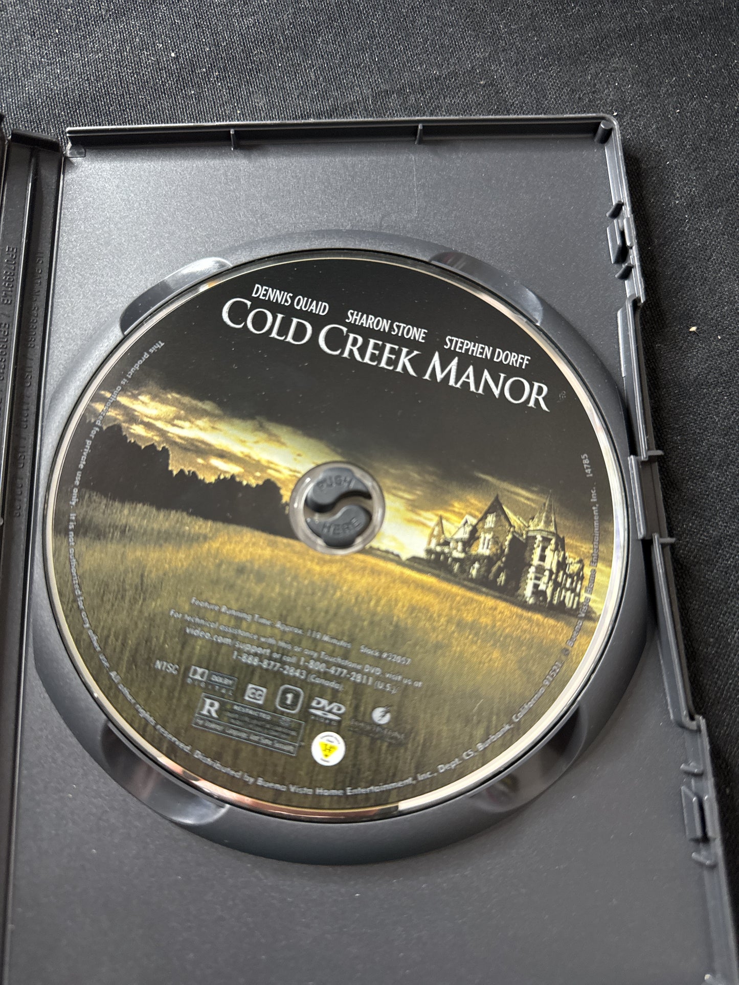 Cold Creek Manor DVD