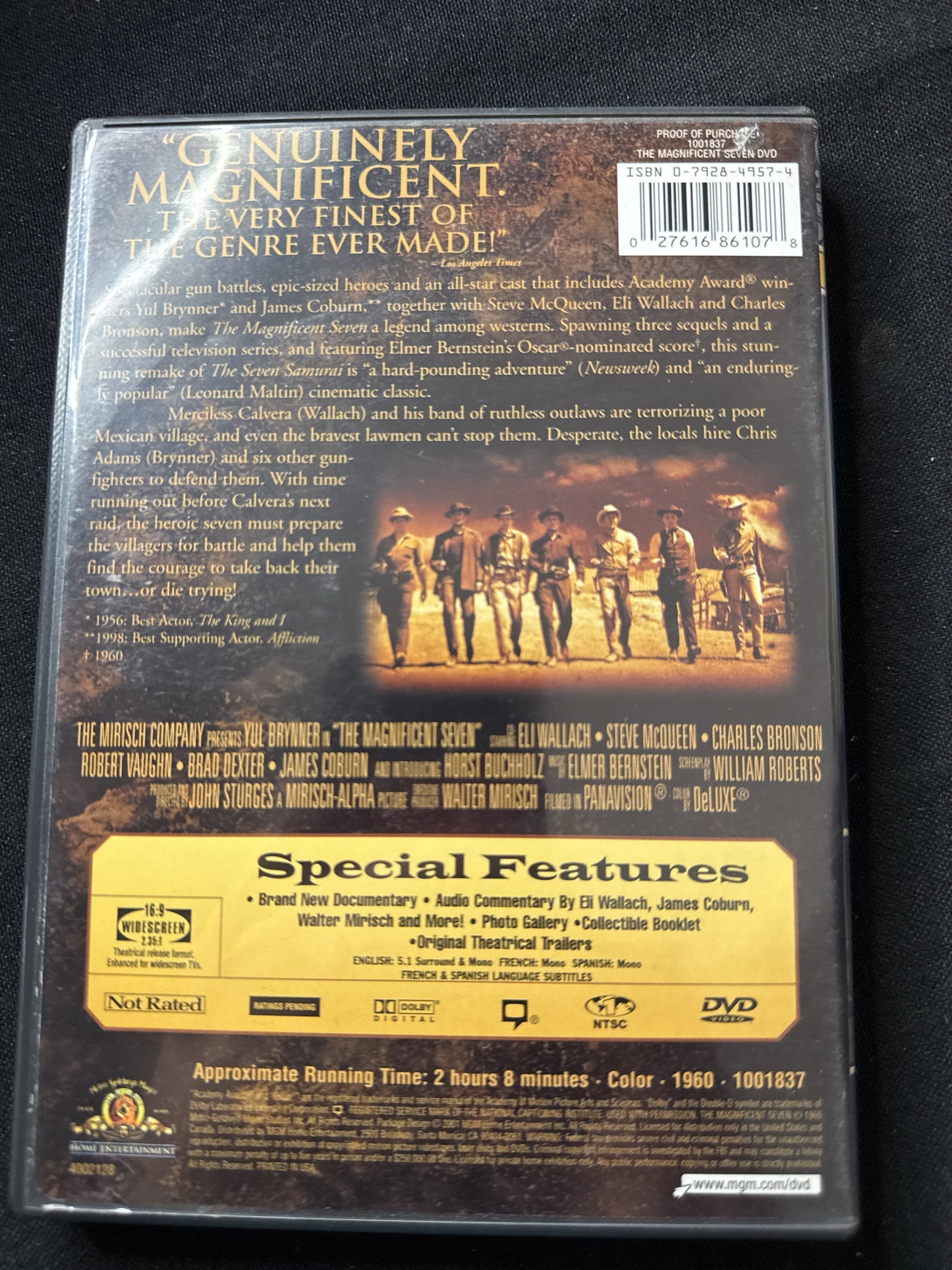 The Magnificent Seven DVD