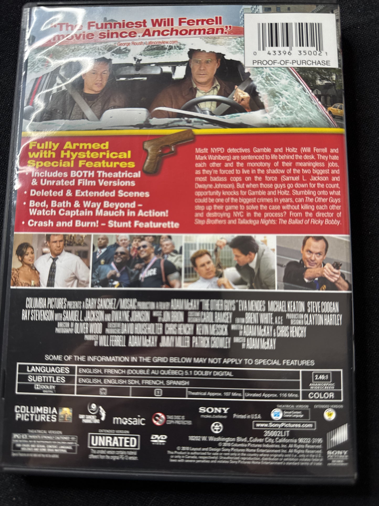 The Other Guys DVD