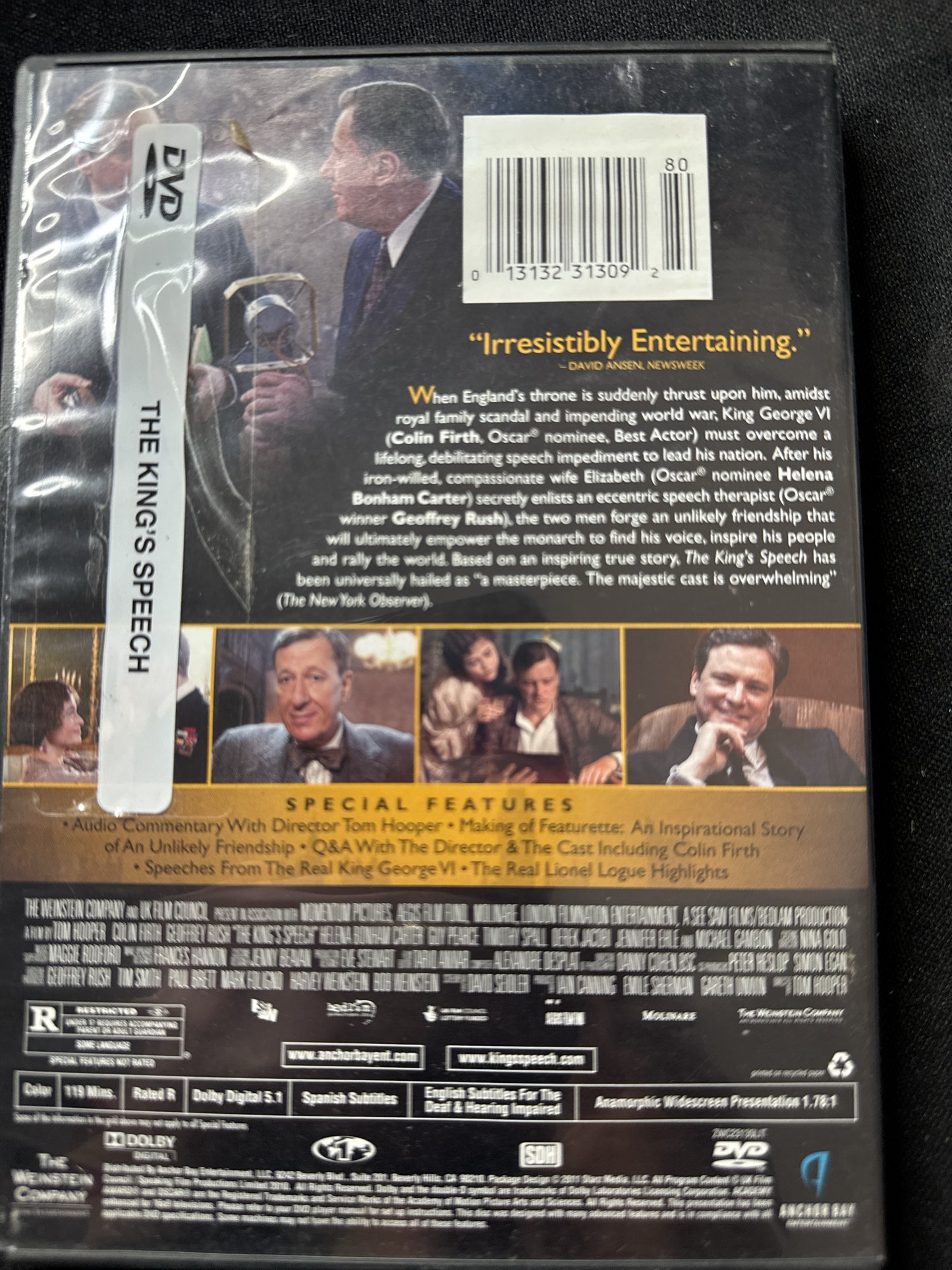 The King's Speech DVD