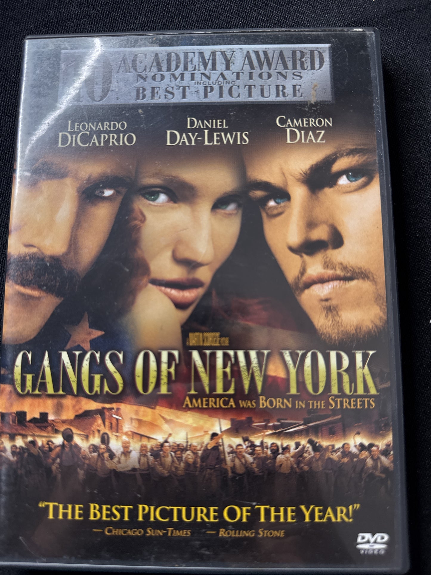 Gangs of New York DVDs