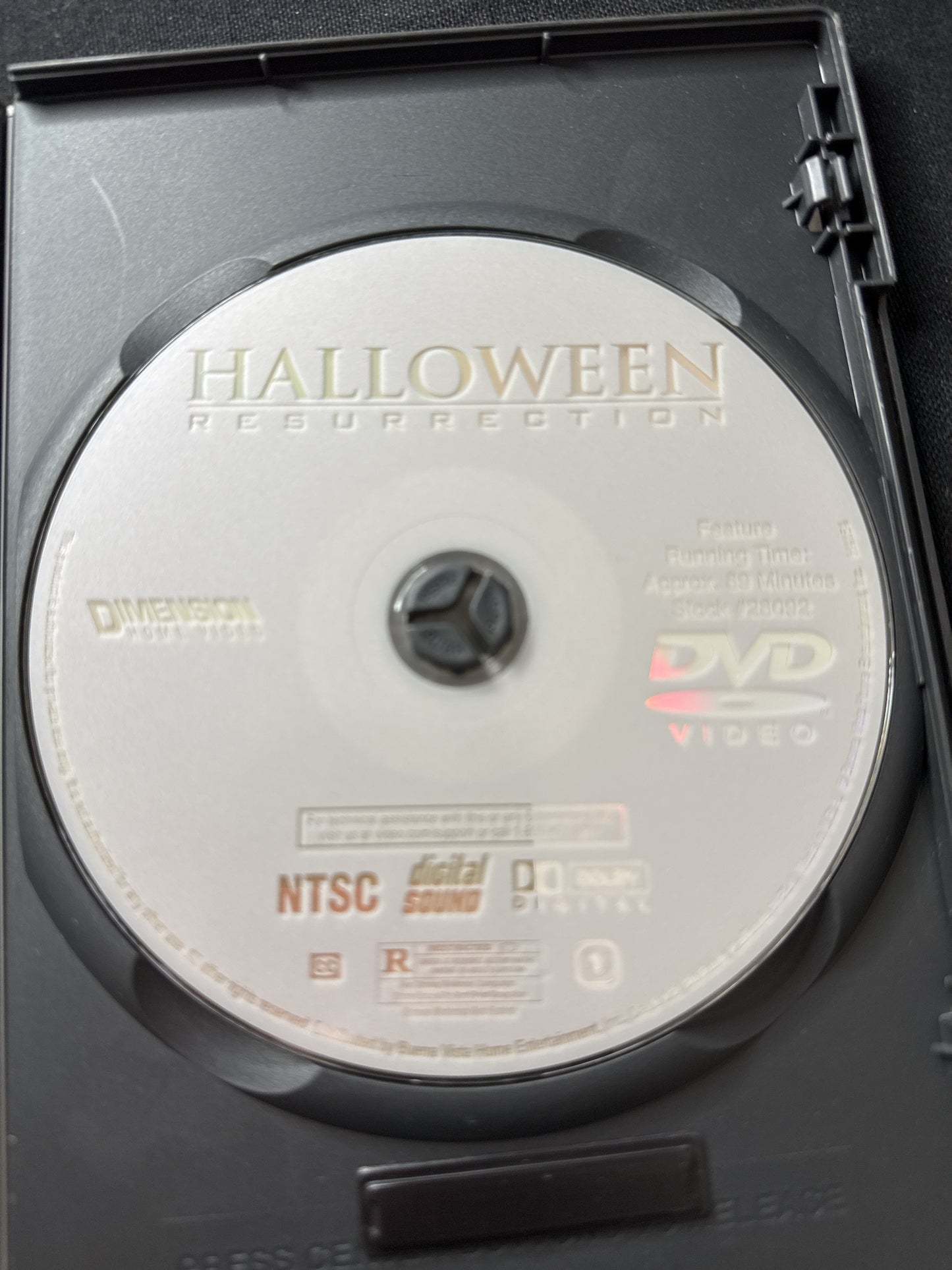 Halloween Resurrection DVD