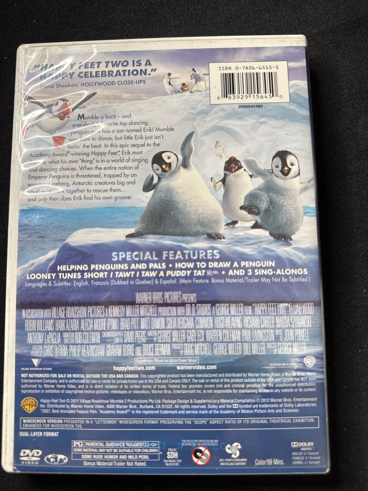 Happy Feet Two DVD