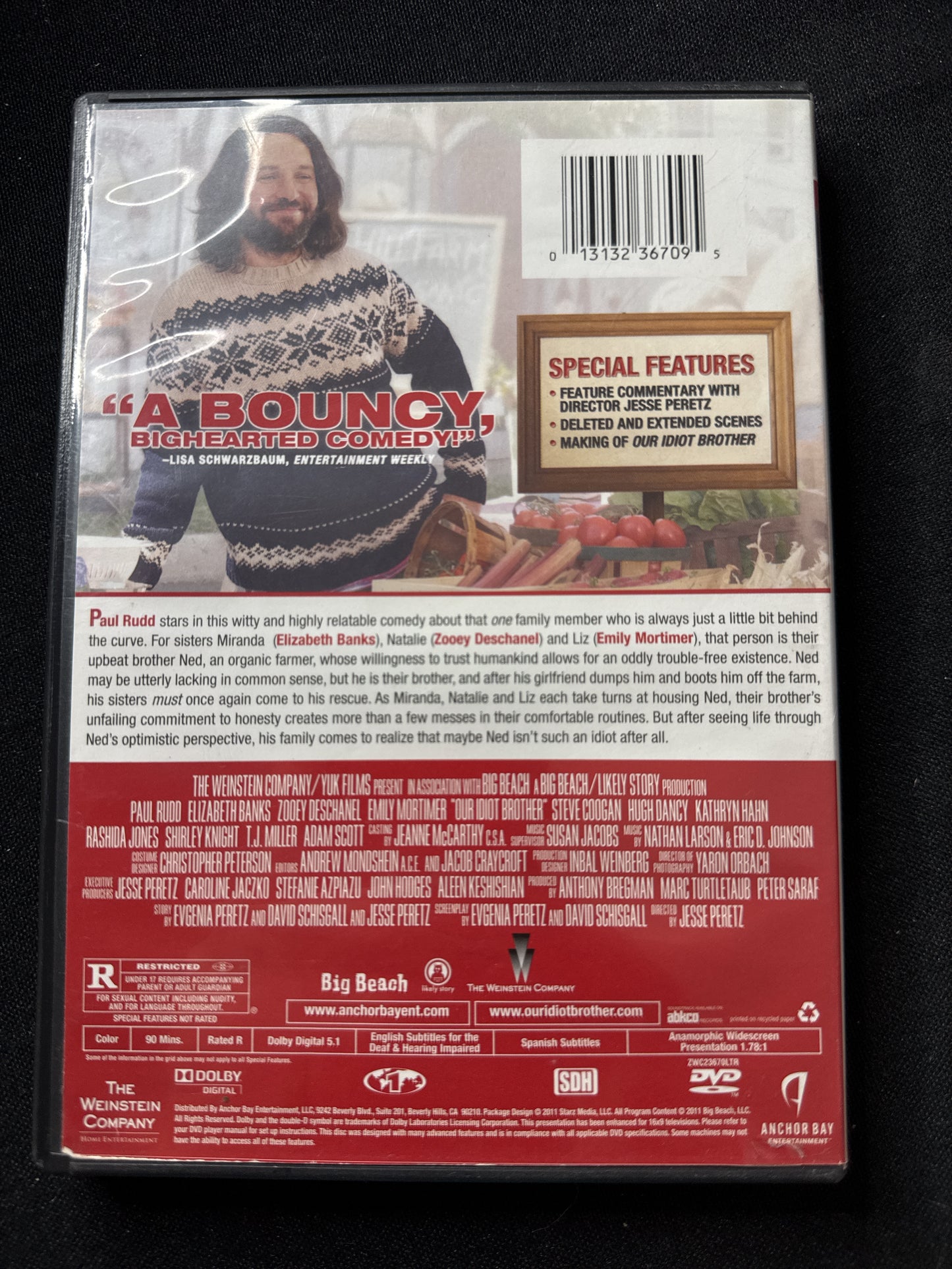 Our Idiot Brother DVD