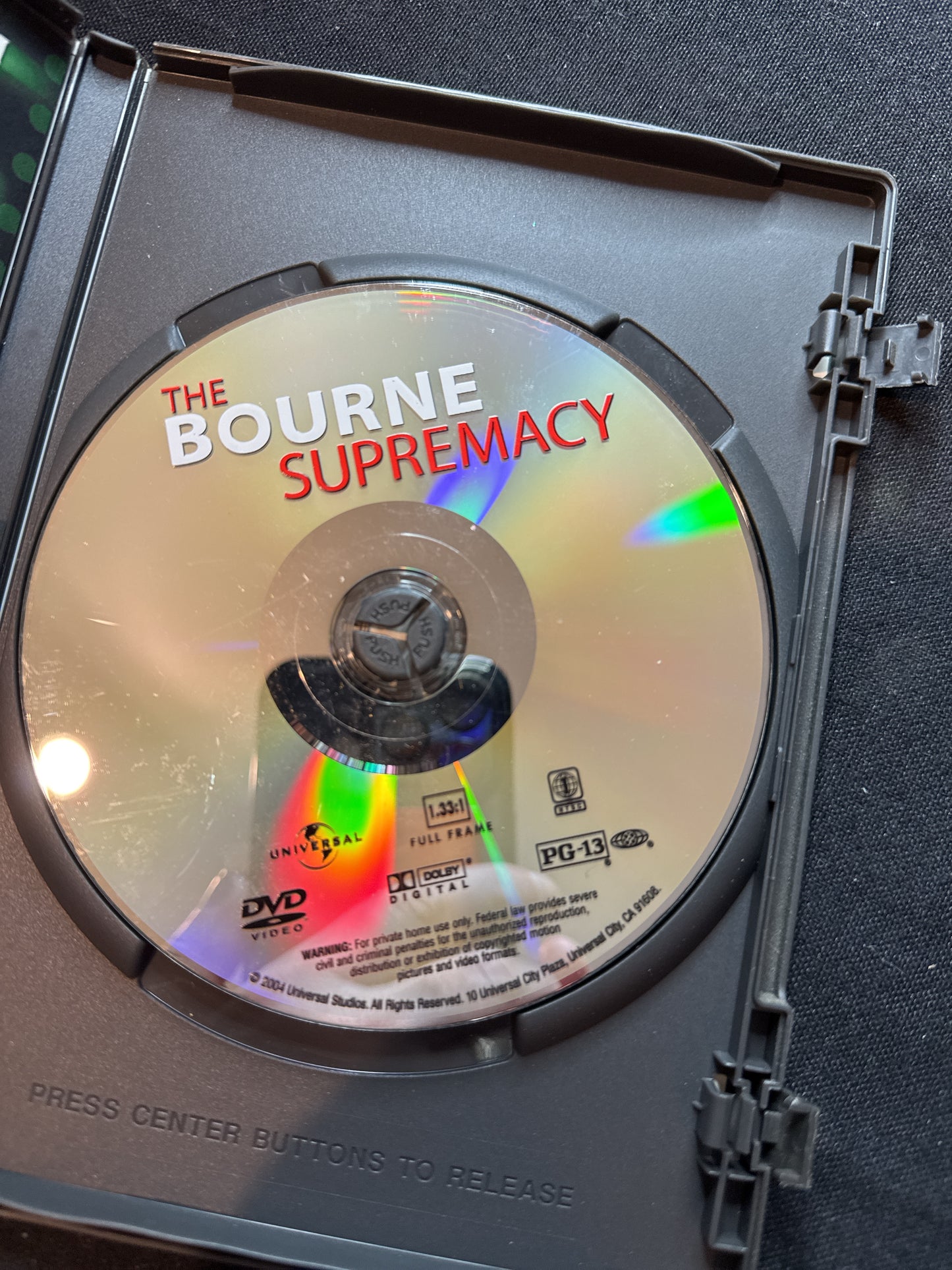 Bourne Supremacy Full Screen Edition DVD