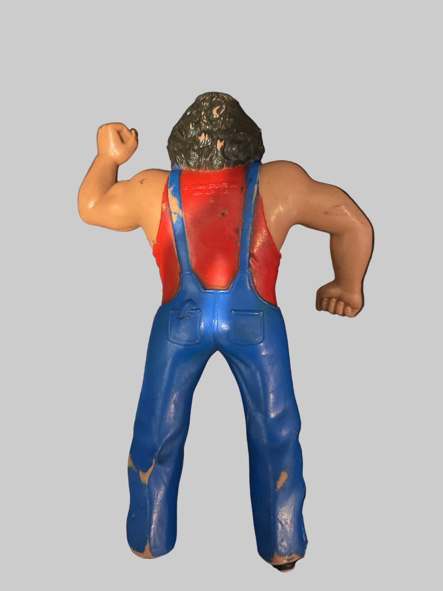 WWF Wrestler 1984 Hillbilly Jim 8" Rubber Action Figure Titan Sports LJN LTD