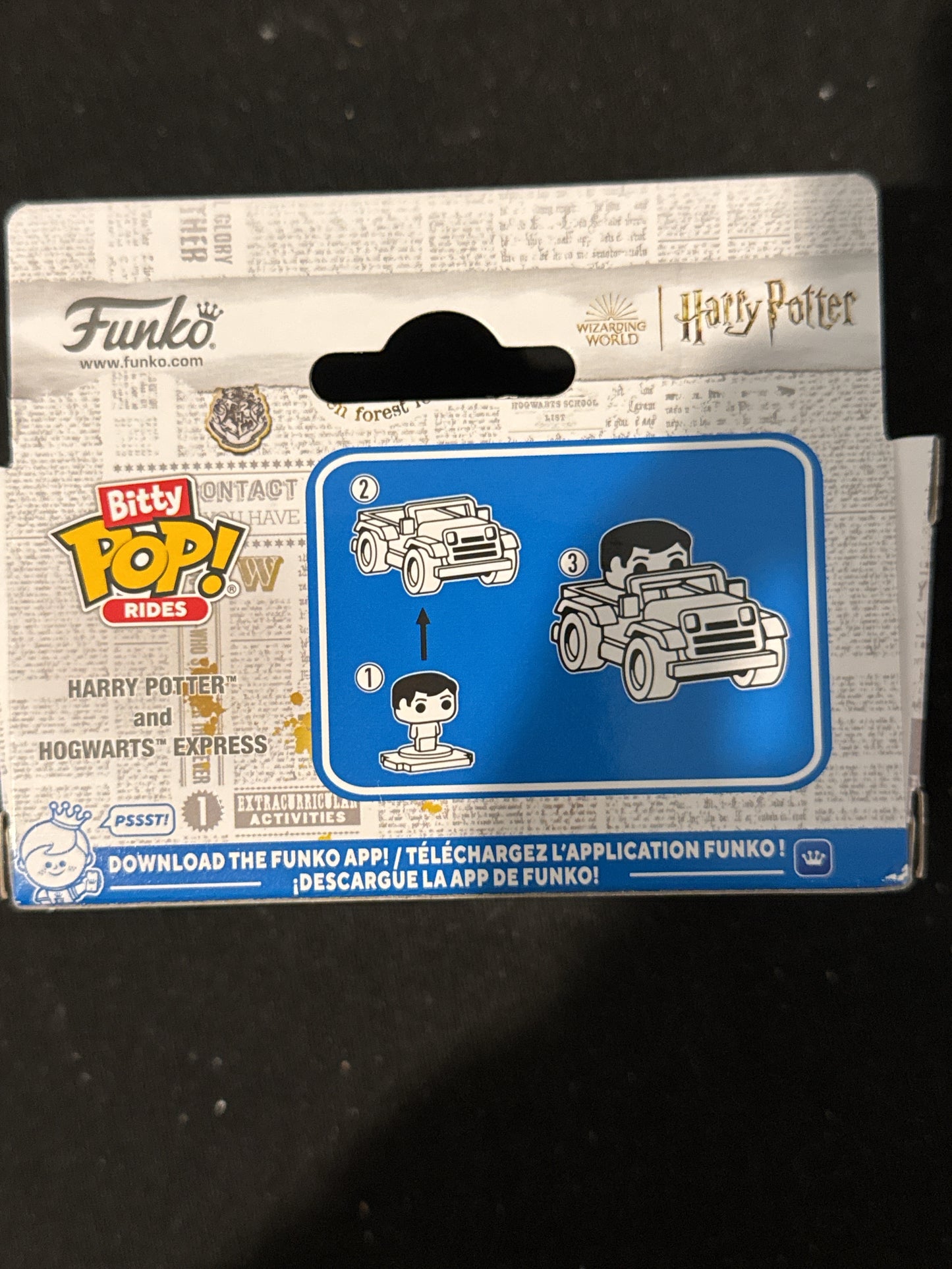 Harry Potter & Hogwarts Express Funko Bitty Pop! Rides 2 pieces New in Box