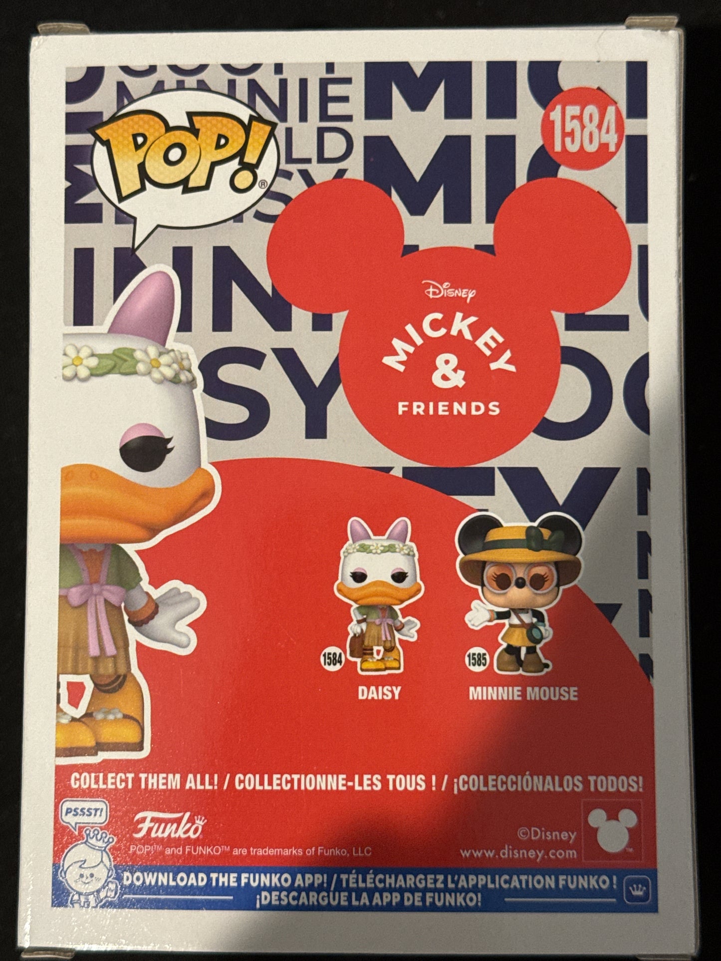 Funko Pop! Mickey & Friends Daisy Vinyl Figure (Festival Outfit) #1584 New in box